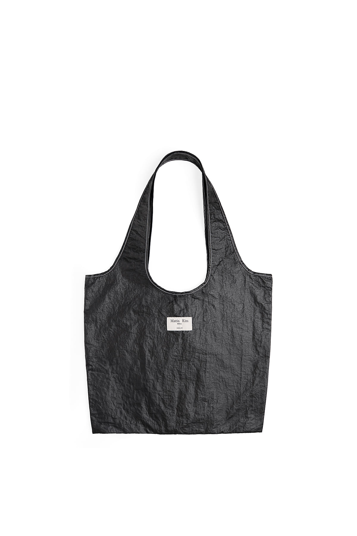 韓國選物🇰🇷 Matin Kim Matin Line Stitch EcoBag 個性風輕便環保袋［簡約車線 隨型百搭款！］