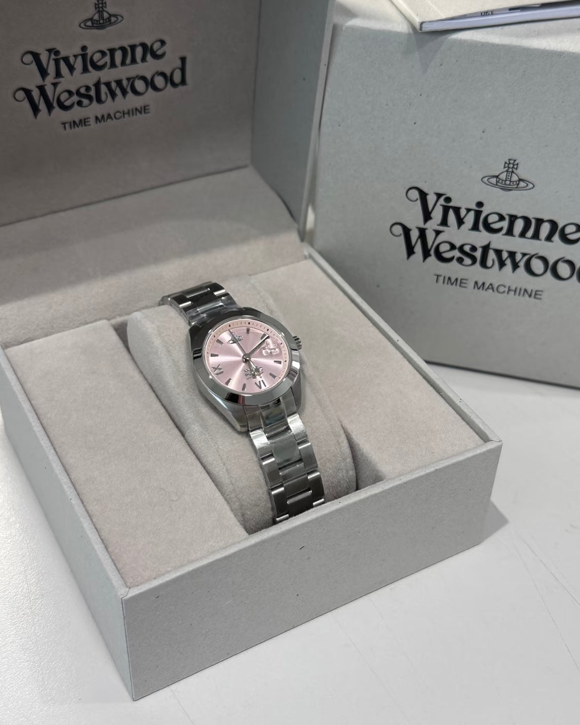 Vivienne Westwood Fenchurch Watch 29mm 冰莓粉 [小手腕推介!]