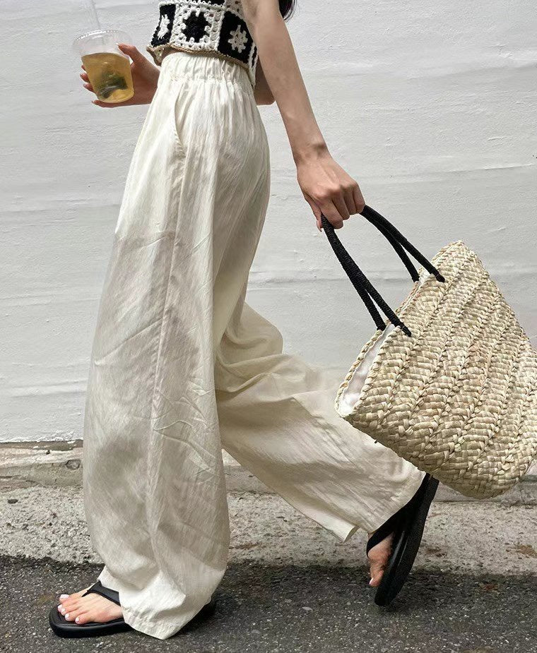 [KRPT003] 索索涼感闊褲［全橡筋腰 超舒服!］