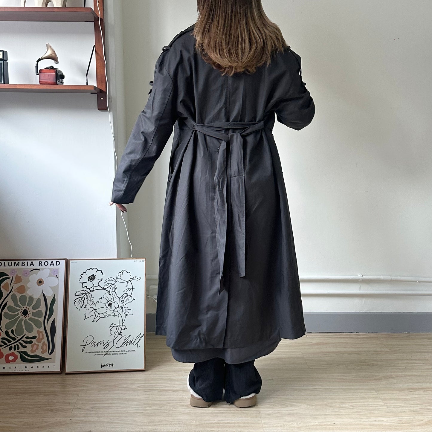 French Trench Coat [CP值超高!! 建議160up穿著]  [門市搬遷清貨限時優惠$149!]