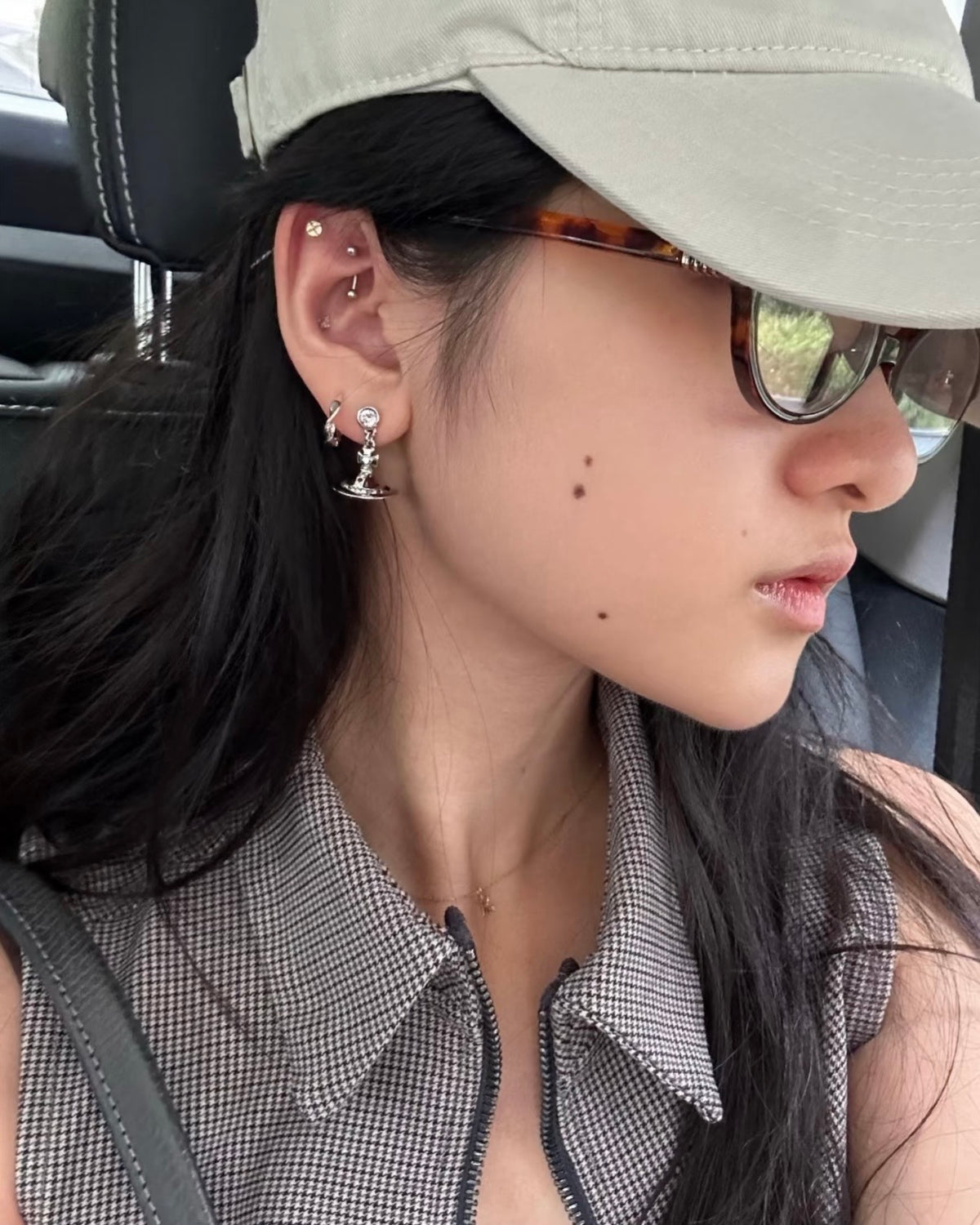 Vivienne Westwood Orb Earrings 疊帶超美星球耳環