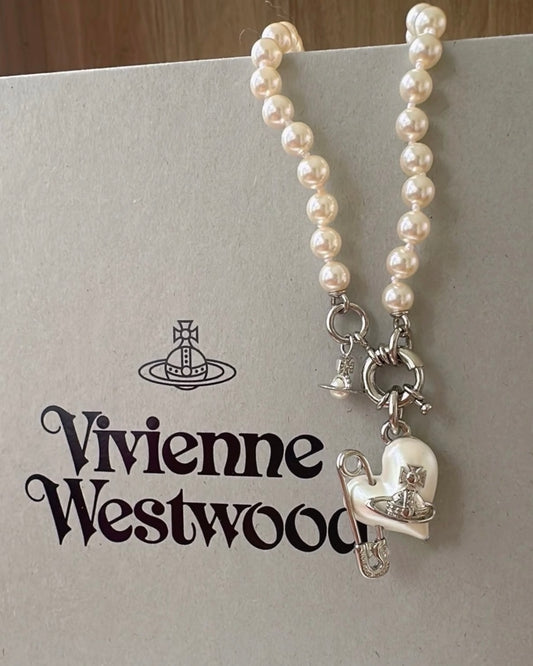 Vivienne Westwood Orietta Pearl Necklace [絕美珍珠扣針🧷]