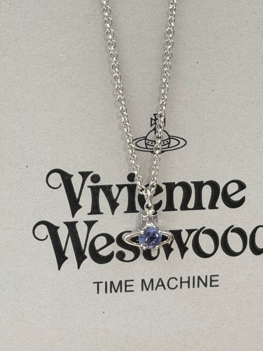 Vivienne Westwood Reina Necklace 限定薰衣草紫色長版 💜