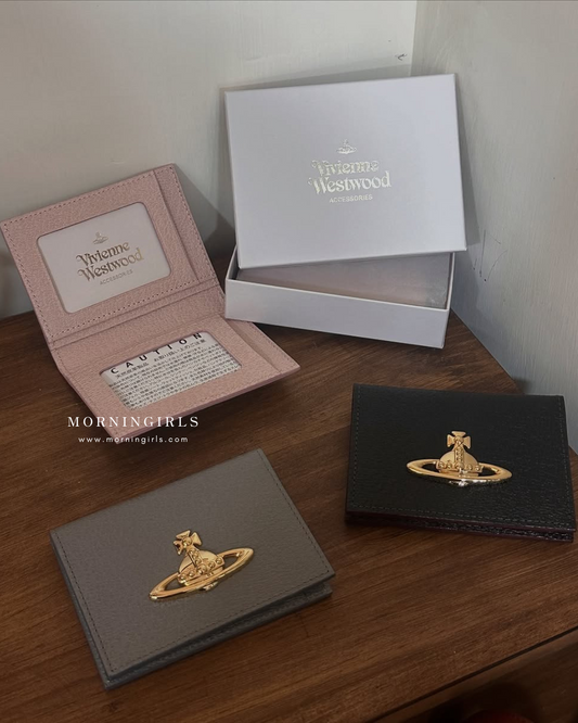 Vivienne Westwood 硬身荔枝皮 Bifold Cardholder 包含相位 [日本限定已停售 櫻花粉最後一個!]