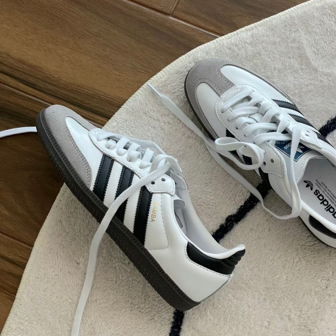 ADIDAS Originals Samba OG 白色 [UK6現貨優惠中!]