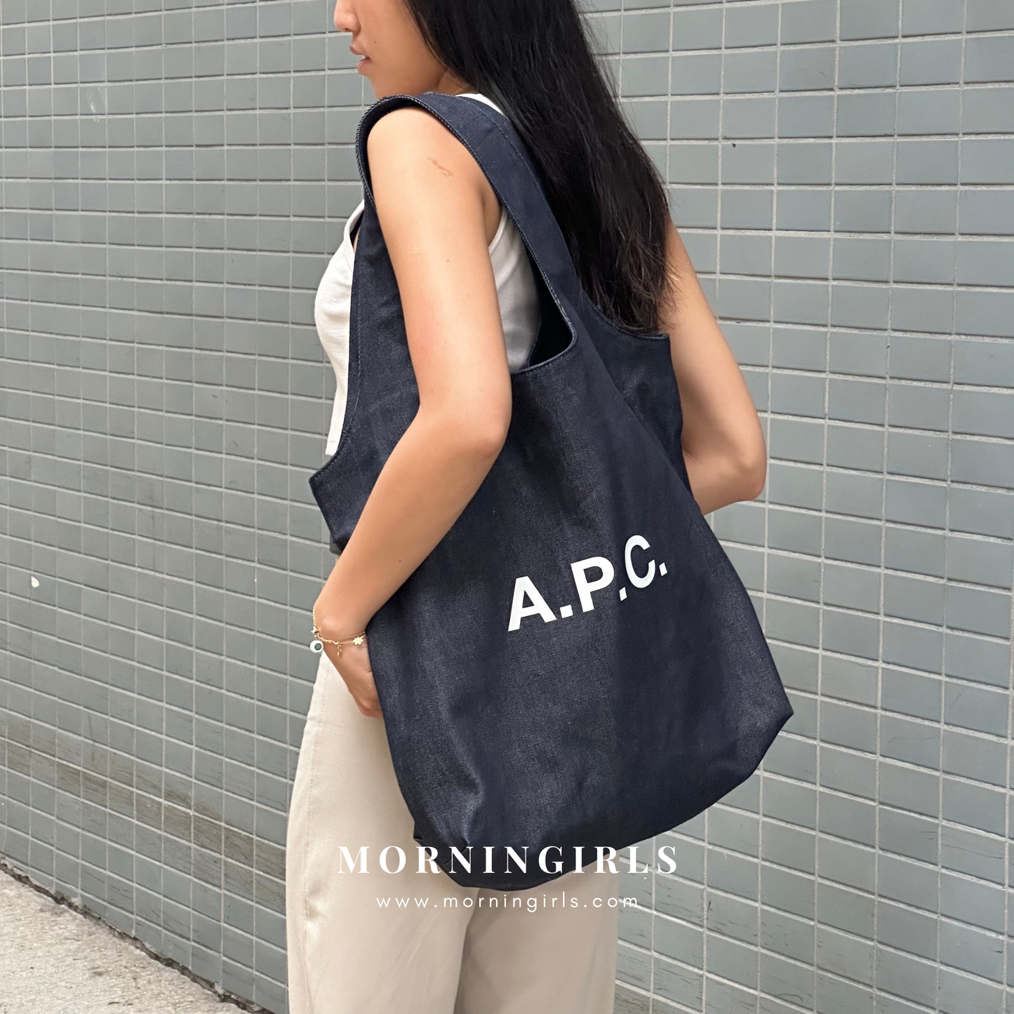A.P.C. Ninon Tote Bag 最新重磅牛仔布