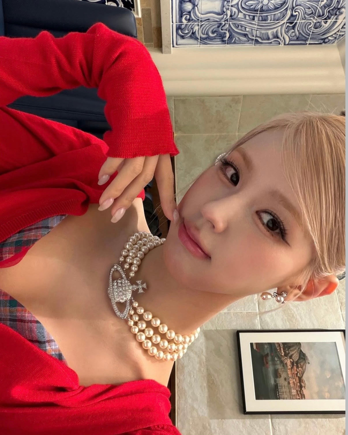 Vivienne Westwood Inass Earrings 可拆卸兩戴珍珠耳環!  [絕美i-dle MIYEON同款]