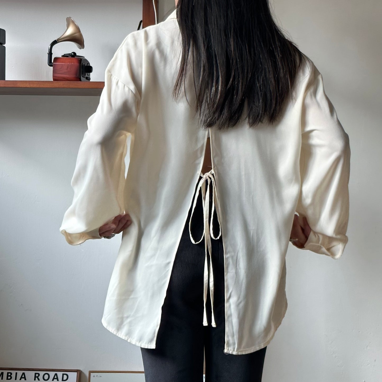 雪紡後綁結小性感恤衫 [超仙氣!!]