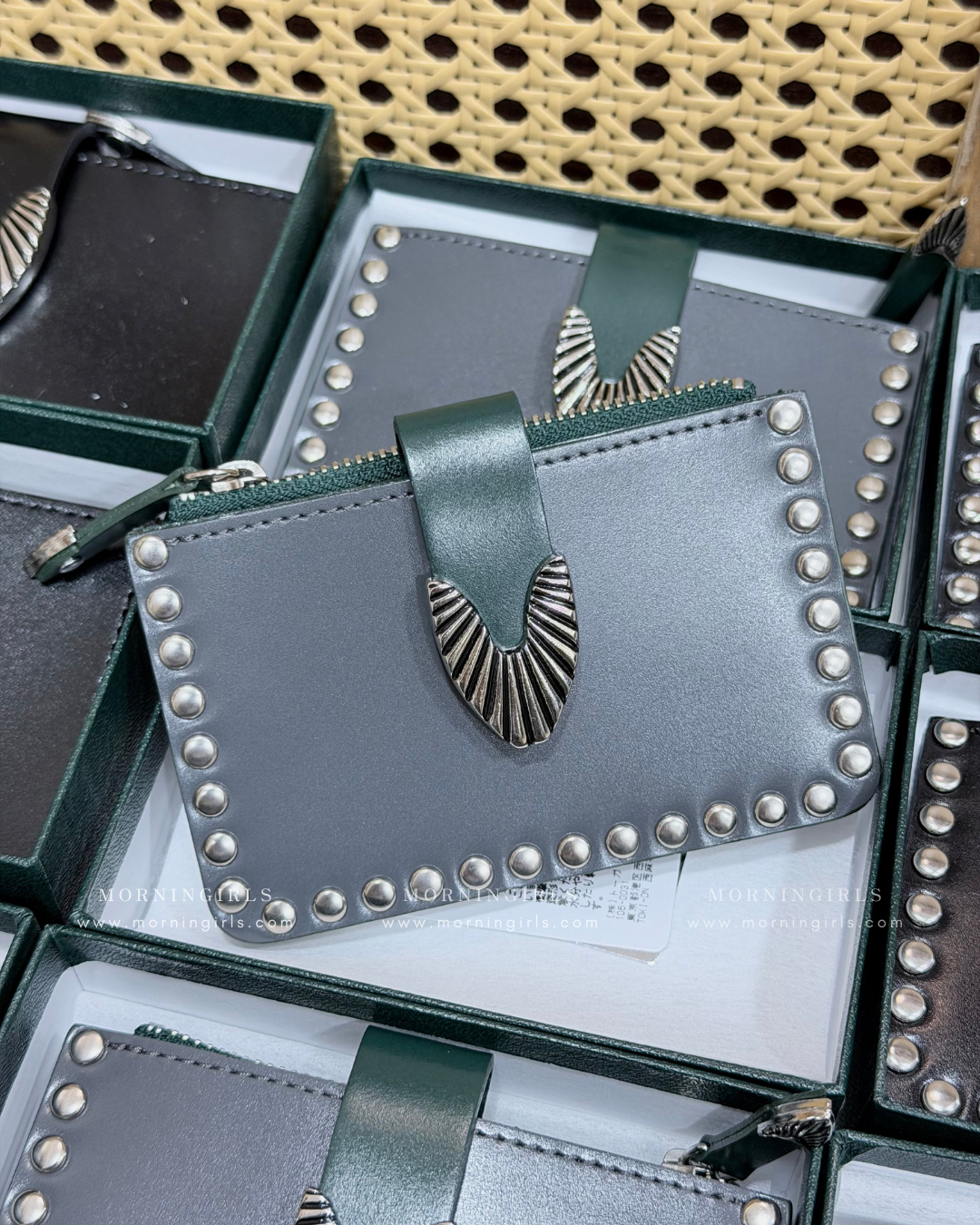 Toga Too Leather Wallet Studs SMALL [新品優惠中聖誕全現貨發售中!]