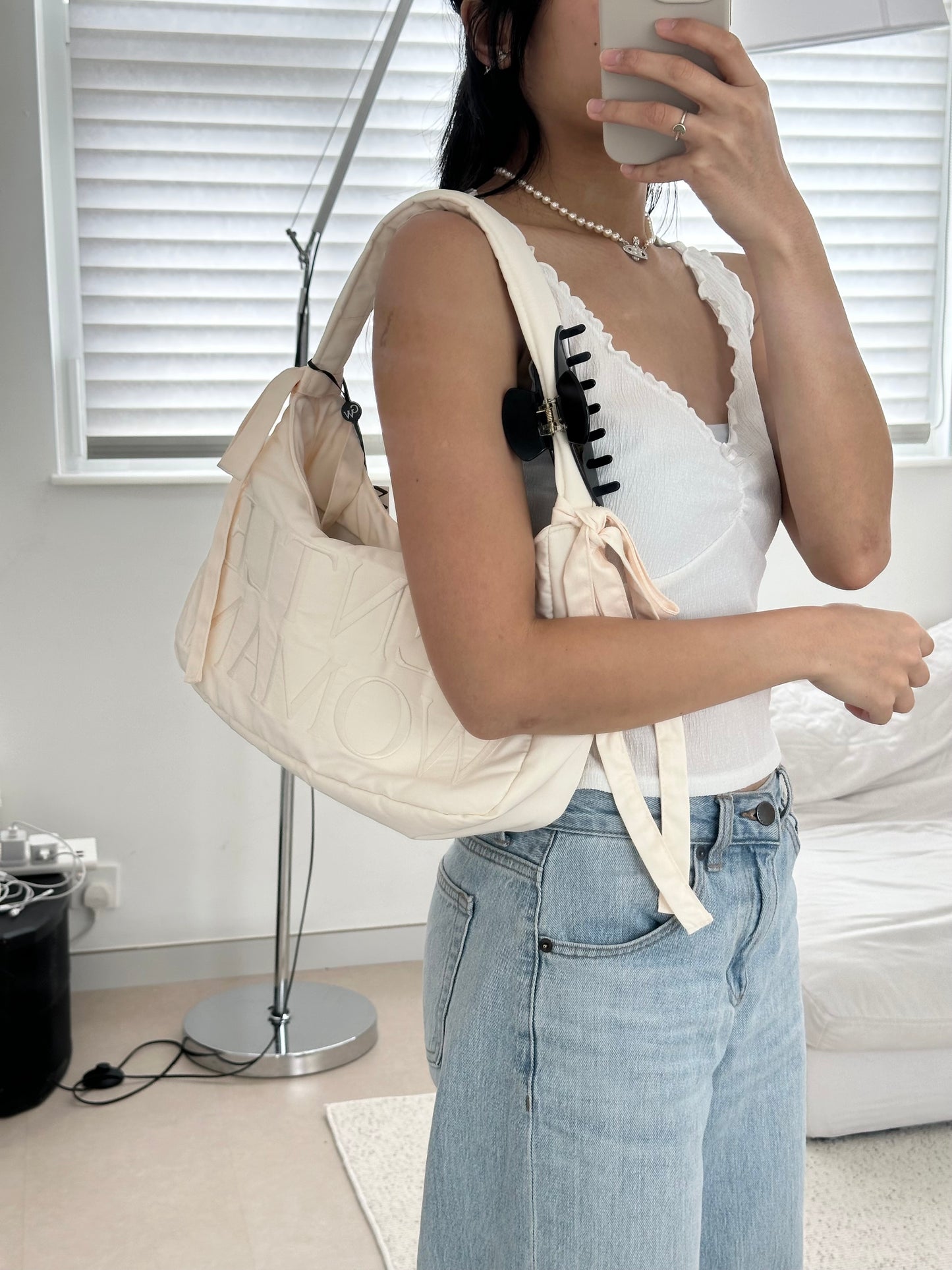 Gentlewoman Ribbon Hobo bag ［小可愛蝴蝶結］
