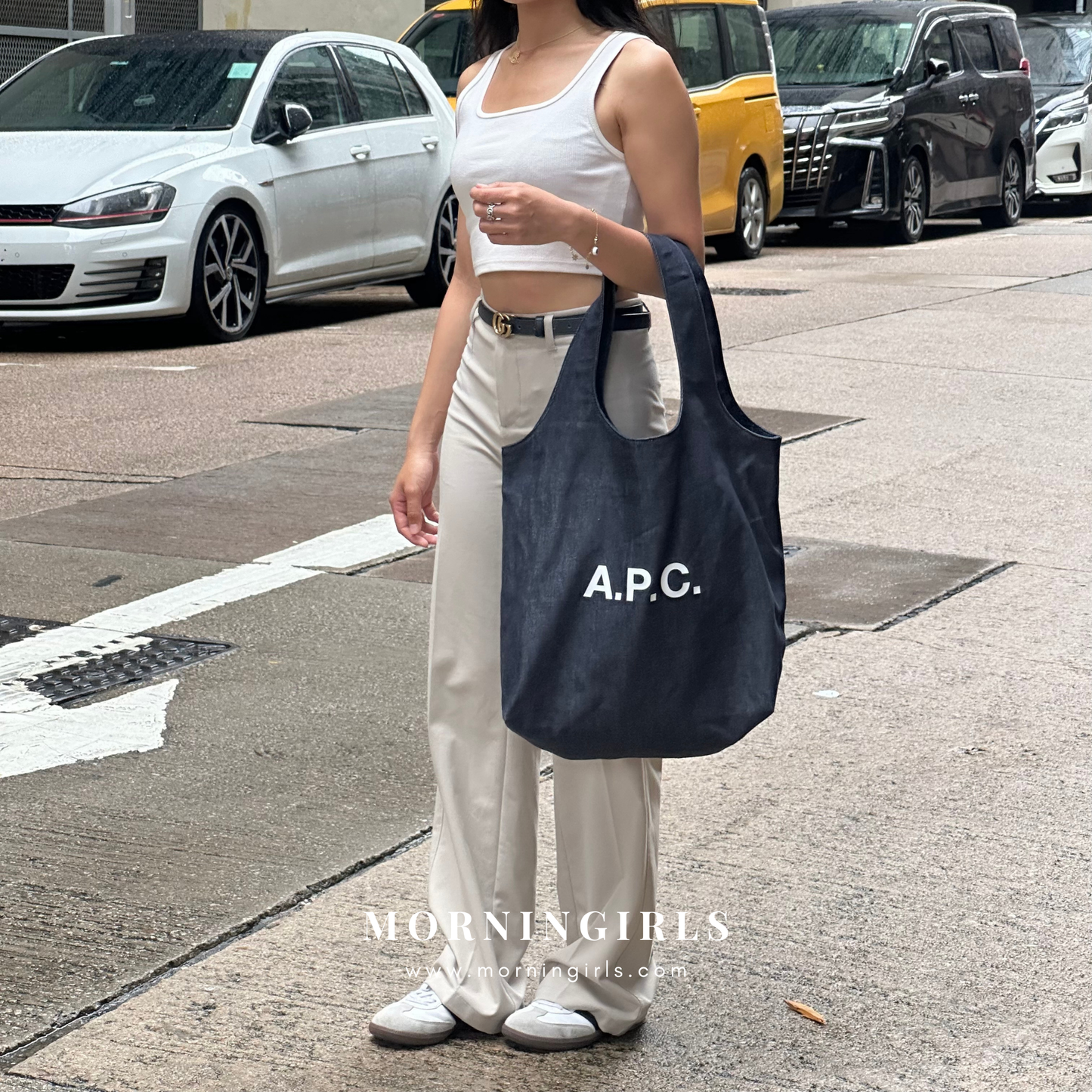 A.P.C. Ninon Tote Bag 最新重磅牛仔布