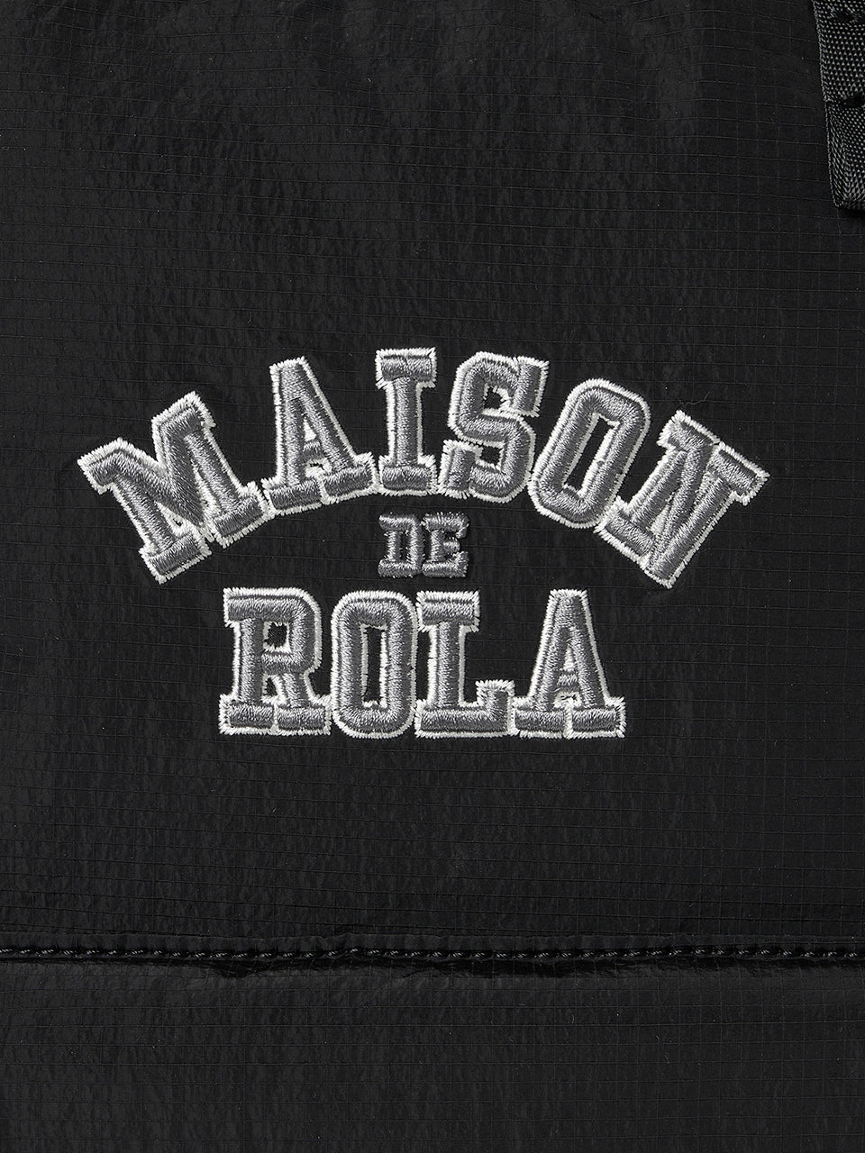 韓國選物🇰🇷Rolarola Maison De Rola Campus Logo Backpack 學院風復古Logo背包［張員瑛PICK! 基本防潑水大容量極輕便! 返學首選］
