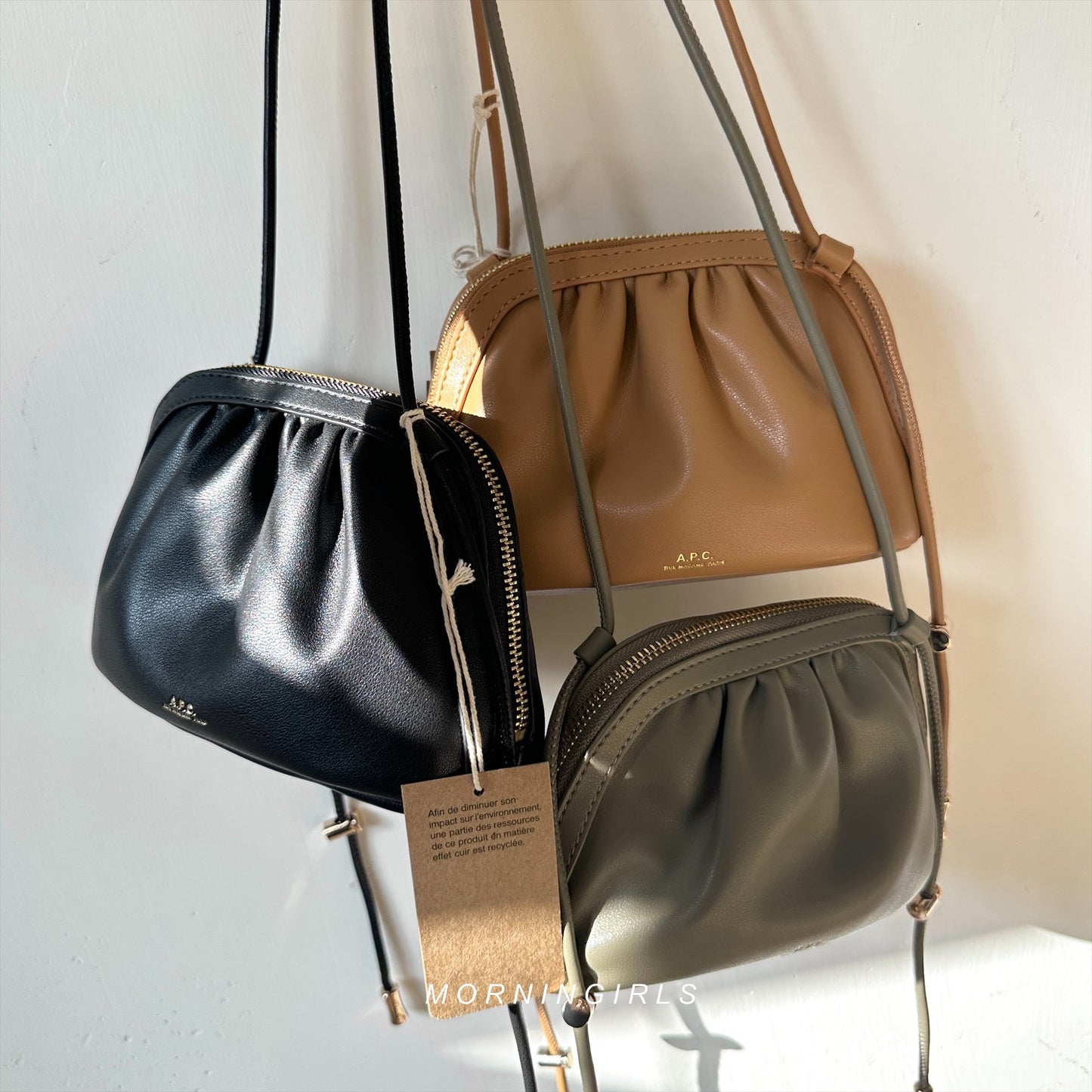 A.P.C. Ninon Drawstring Bag [SMALL] [多款顏色ON SALE!]