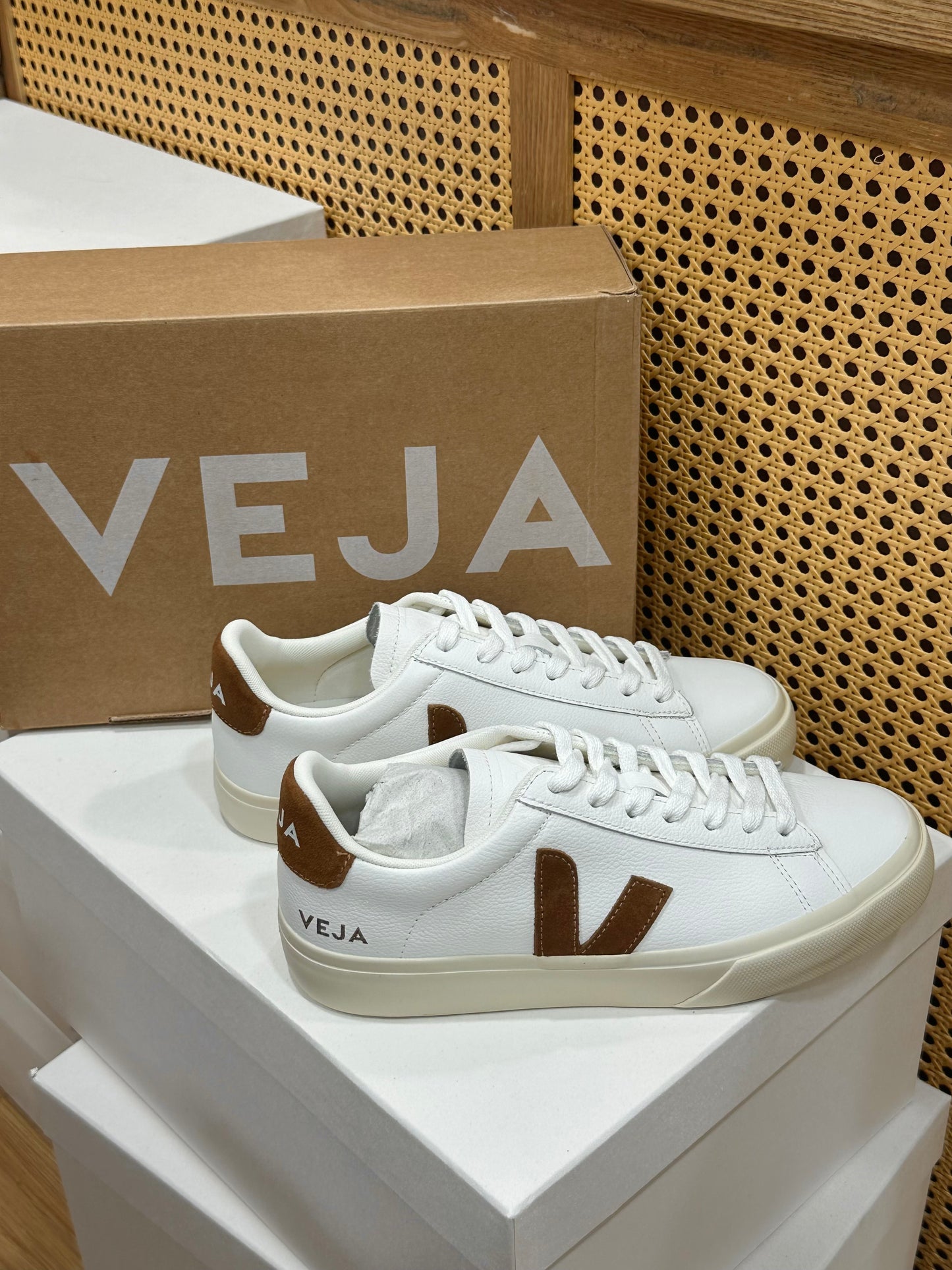 VEJA法國小白鞋 Campo 焦糖 [最新上架! SIZE36-40限量現貨優惠中!]