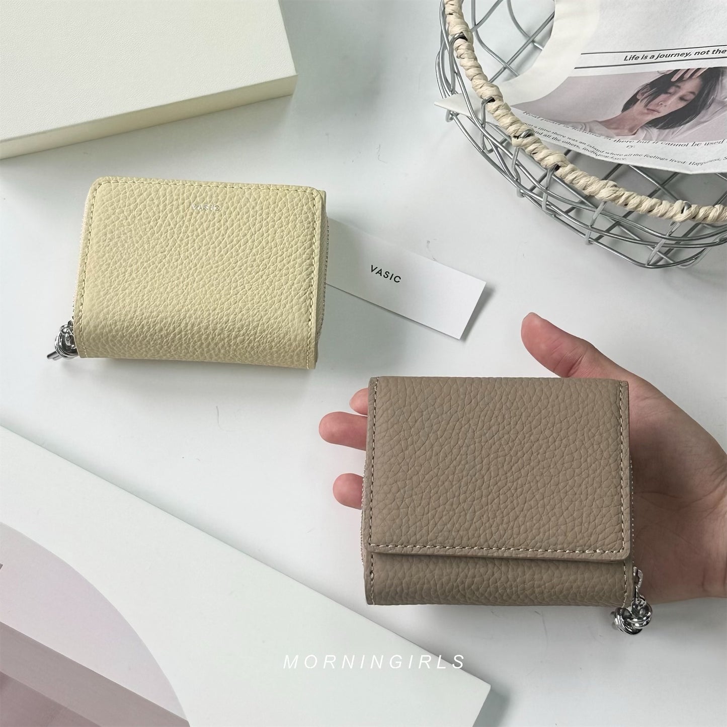 VASIC Round Mini Mini Wallet [Taupe現貨發售中]