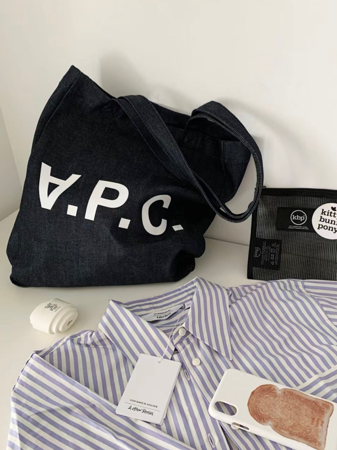 A.P.C. 經典牛仔 Denim Tote Bag [全現貨回歸!]