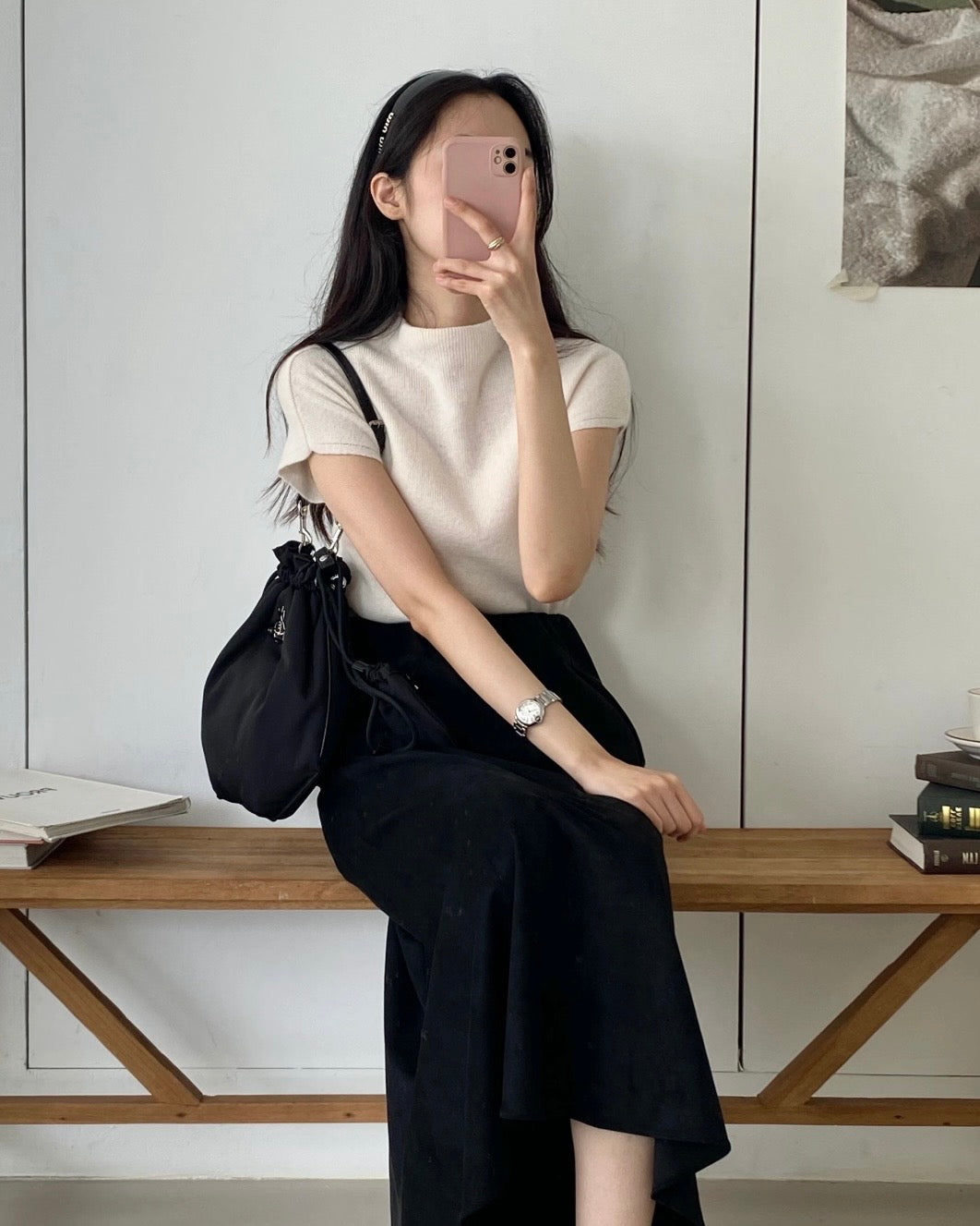Vivienne Westwood Drawstring Shoulder Bag 尼龍束繩袋 [超大容量耐用袋款]