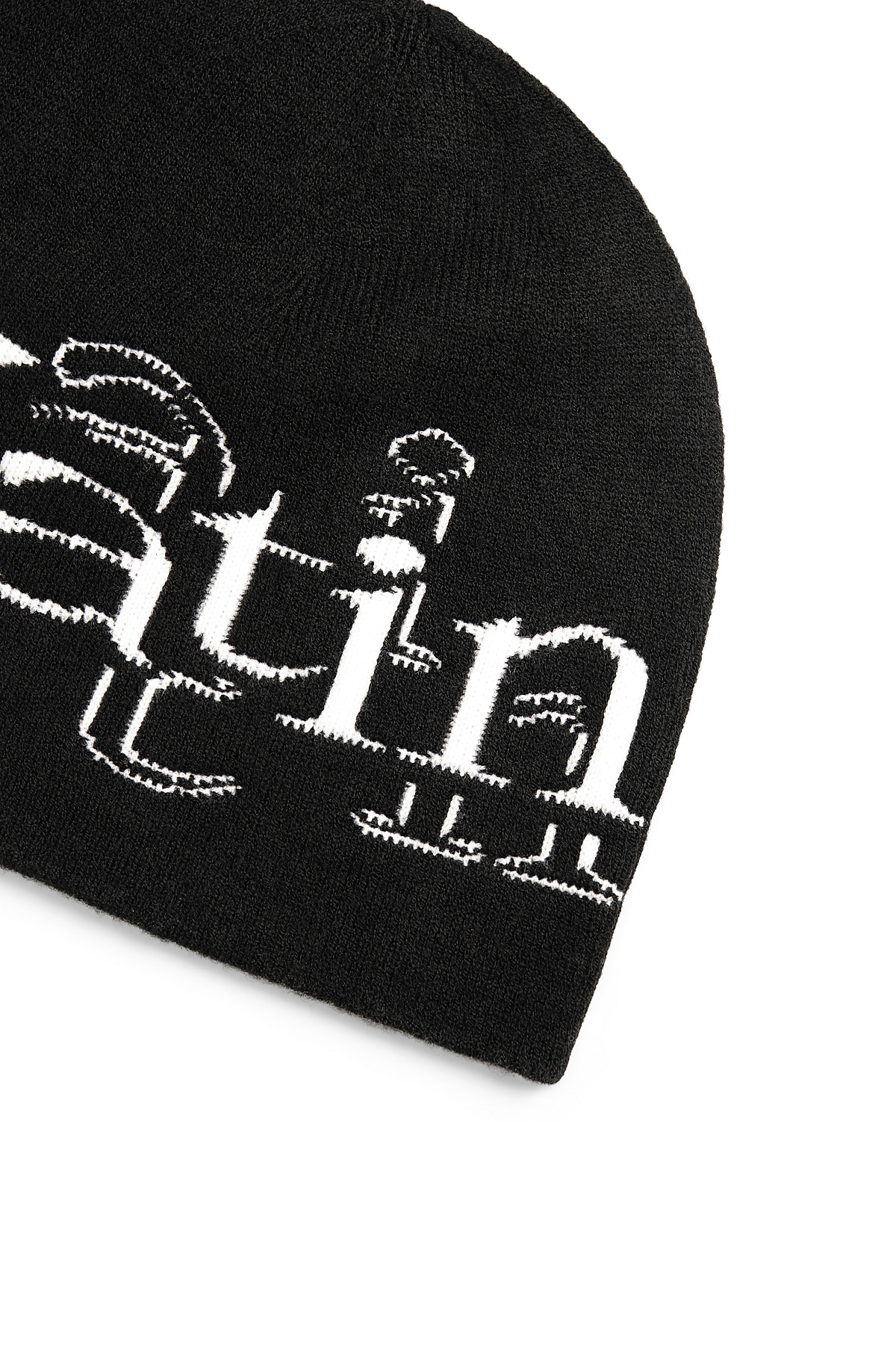 韓國選物🇰🇷Matin Kim Stroke Logo Jacquard Beanie 極簡率性Logo針織帽［質感錯位字母 秋冬百搭🍂］