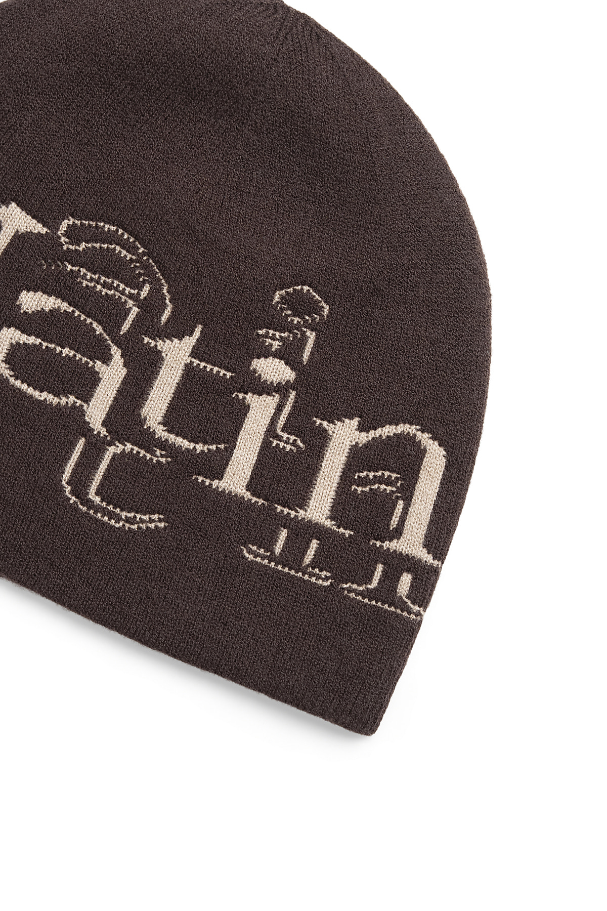 韓國選物🇰🇷Matin Kim Stroke Logo Jacquard Beanie 極簡率性Logo針織帽［質感錯位字母 秋冬百搭🍂］