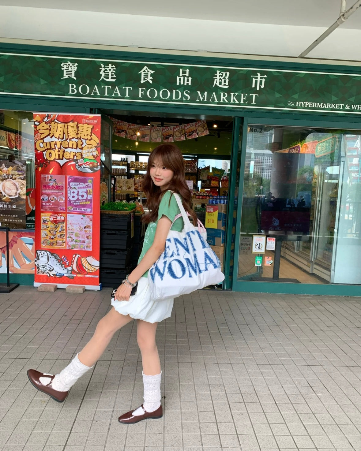 Gentlewoman Denim Tote Bag［超熱賣爛牛仔 夏天必備單品!］