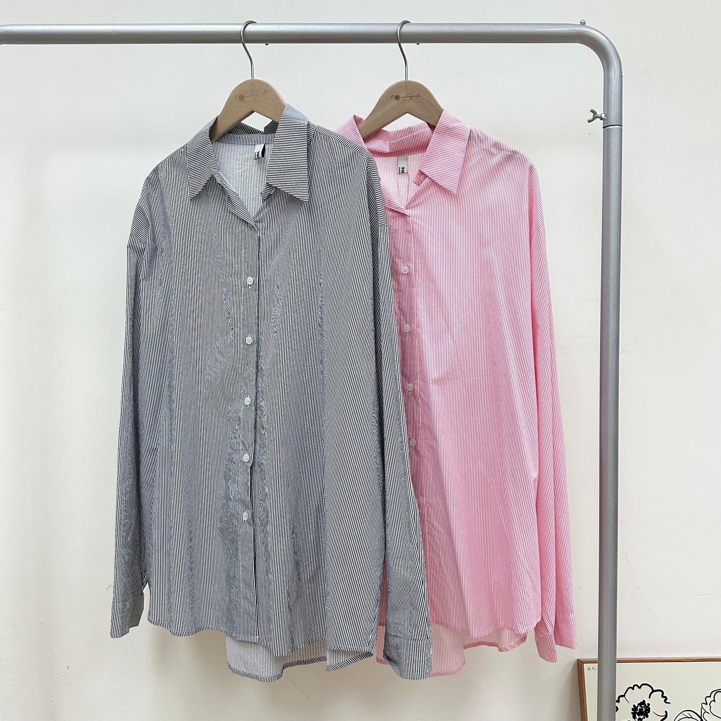 超薄幼間OVERSIZE恤衫 [門市搬遷清貨限時優惠$149!]