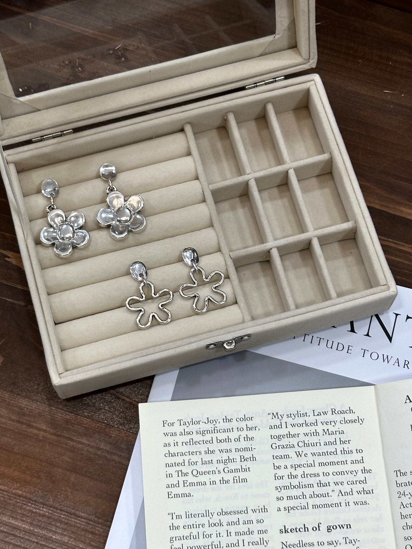 Otro Accesorio 西班牙手工飾物 - Flower Earrings 實心花花