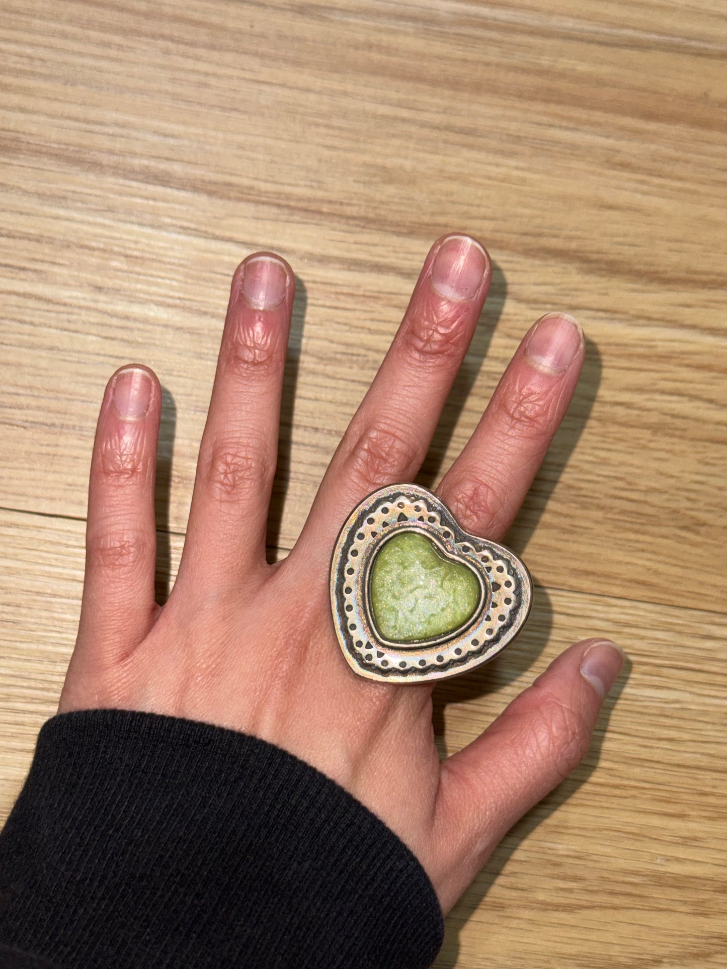 Otro Accesorio 西班牙手工飾物 - Vintage Heart Ring [震撼限時現貨優惠$199!]