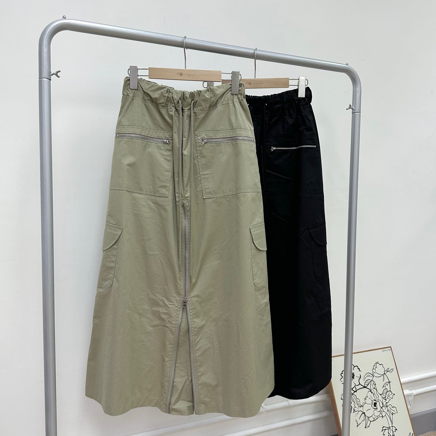 Sok Sok Half Zip Cargo Skirt ［推介!!］[門市搬遷清貨限時優惠$249!]