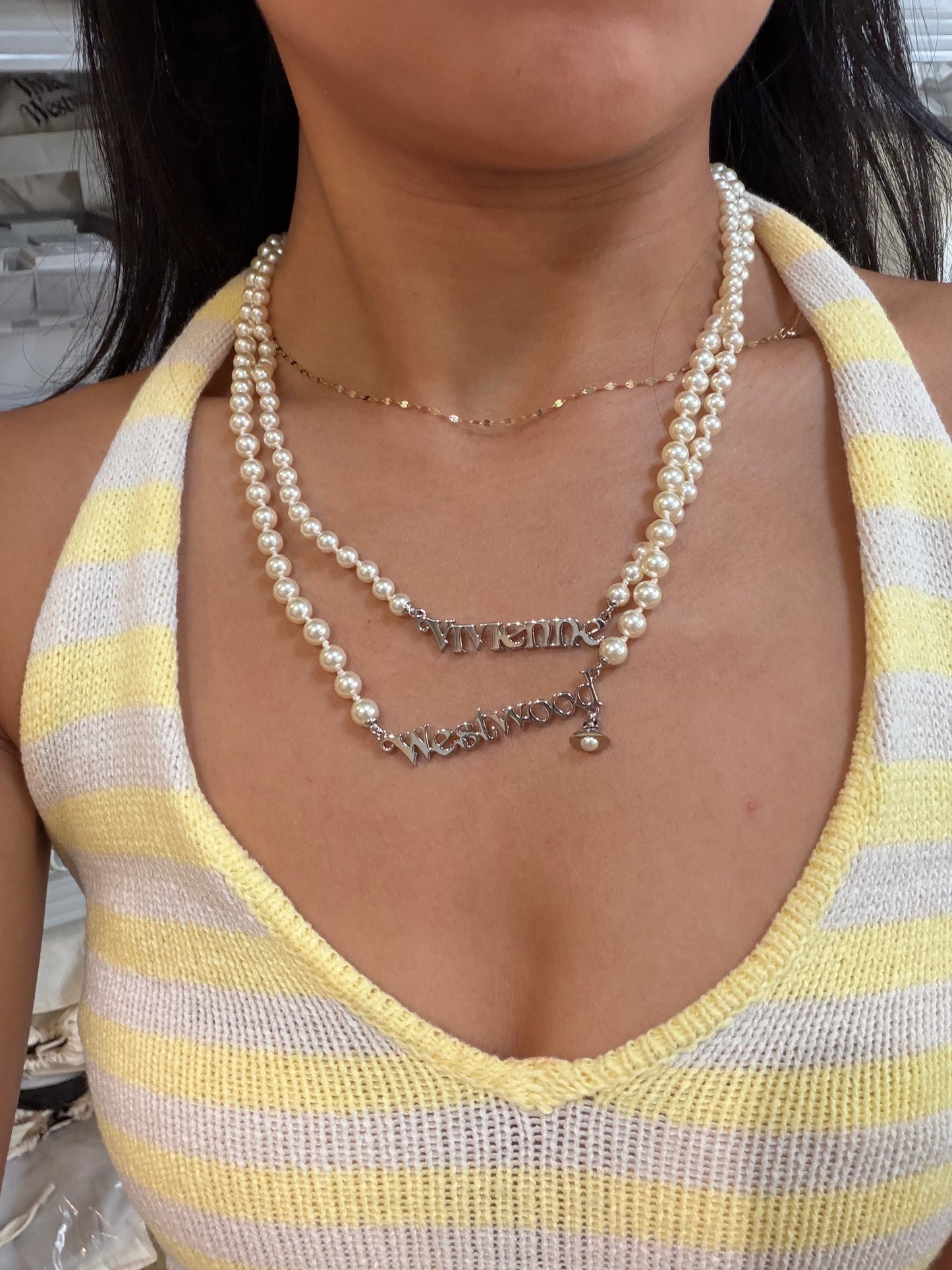 Vivienne Westwood Amelia Pearl [絕美i-dle MIYEON同款雙層珍珠系列]