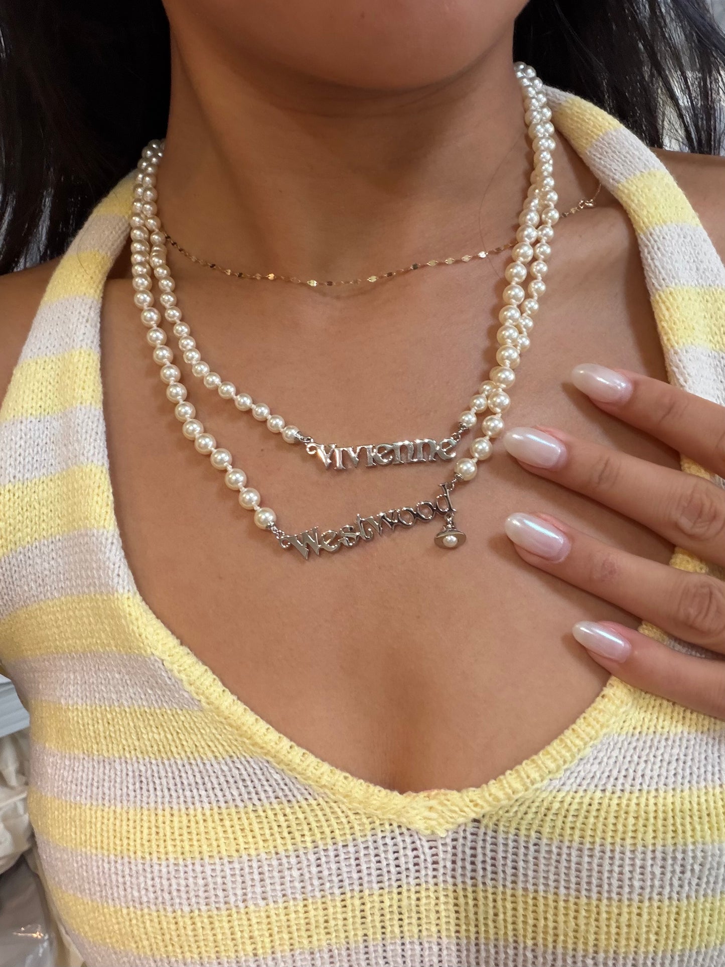 Vivienne Westwood Amelia Pearl [絕美i-dle MIYEON同款雙層珍珠系列]