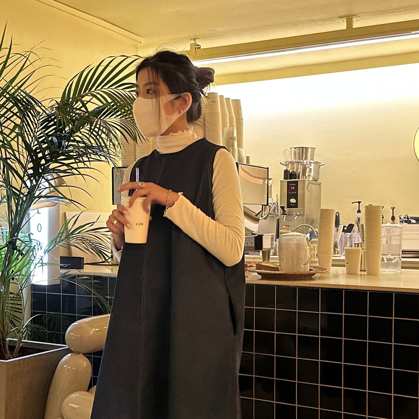 明線牛仔背心OPS 2色入 [門市搬遷清貨限時優惠$199!]