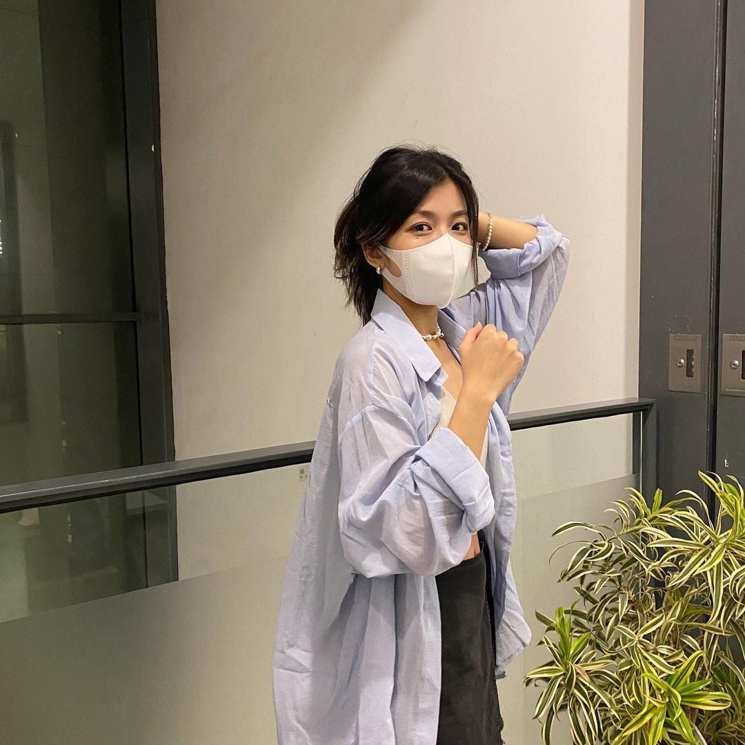 Oversize 透透棉麻恤衫 [門市搬遷清貨限時優惠$149!]