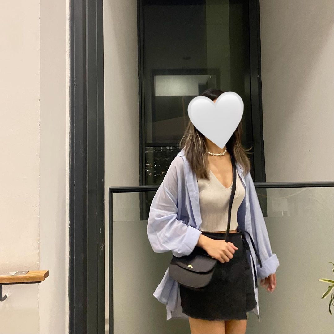 Oversize 透透棉麻恤衫 [門市搬遷清貨限時優惠$149!]