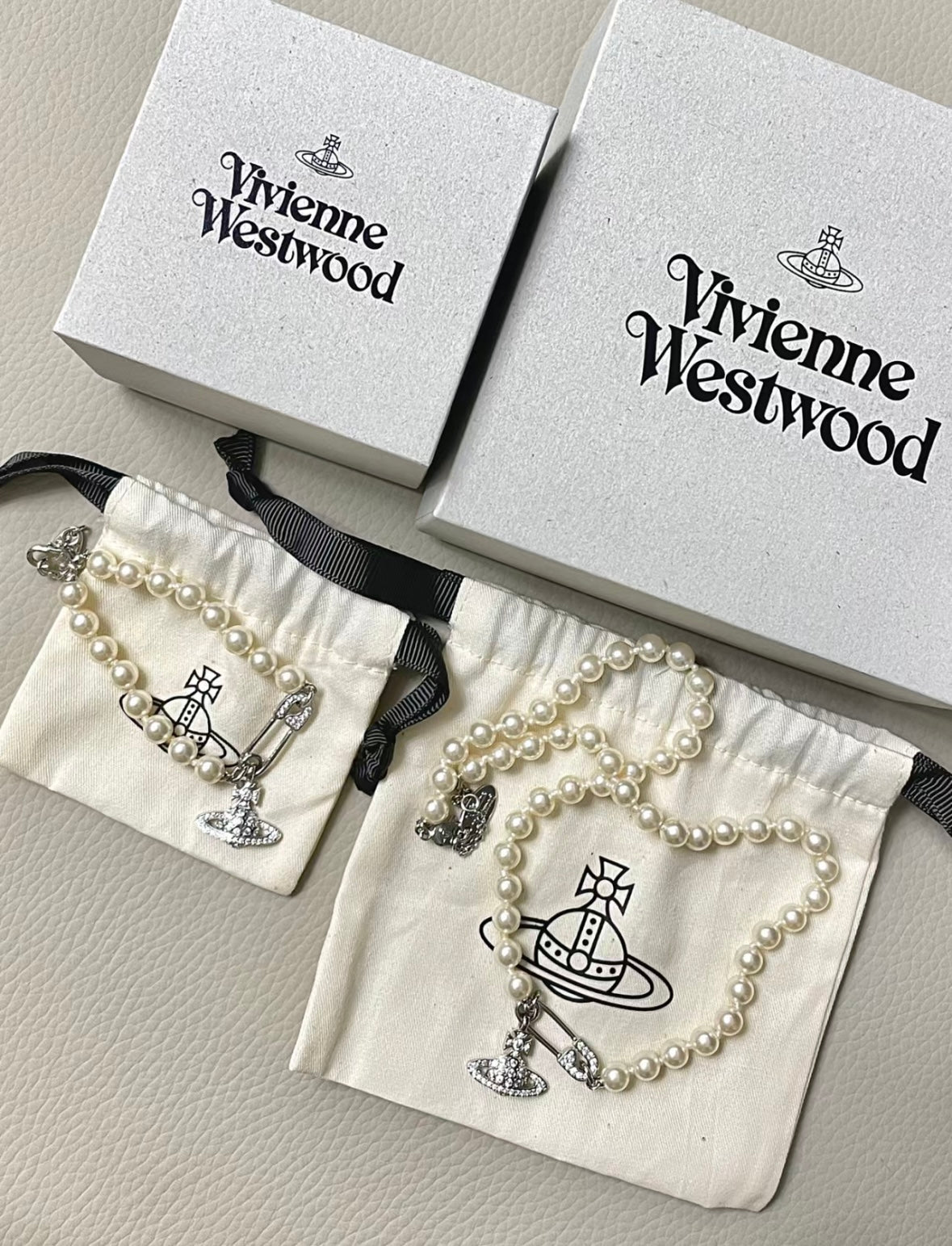 Vivienne Westwood Lucrece Orb Pearl Necklace [Jennie同款!]