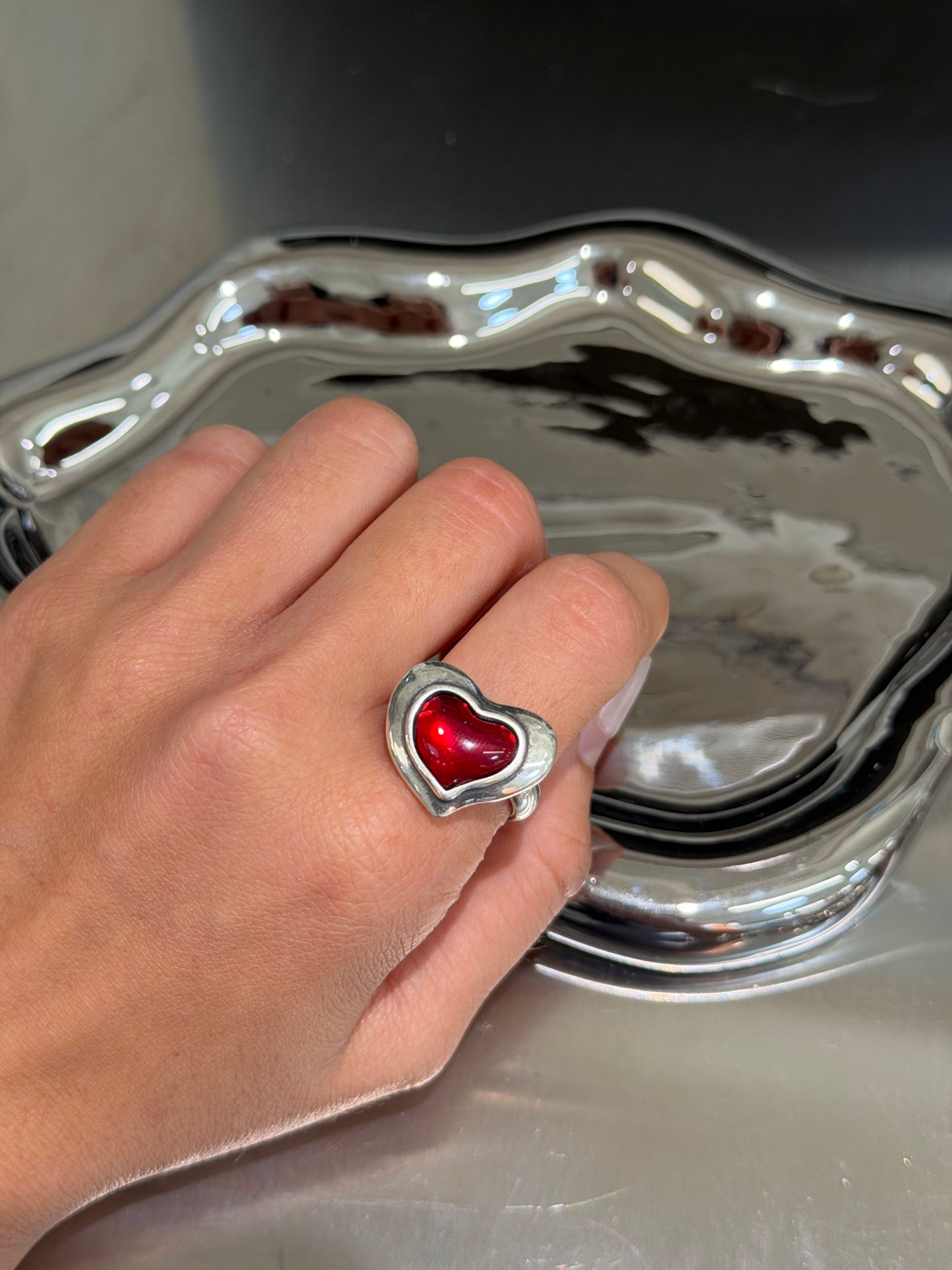 Otro Accesorio 西班牙手工飾物 - Heart Ring［超可愛可自行調教大小］