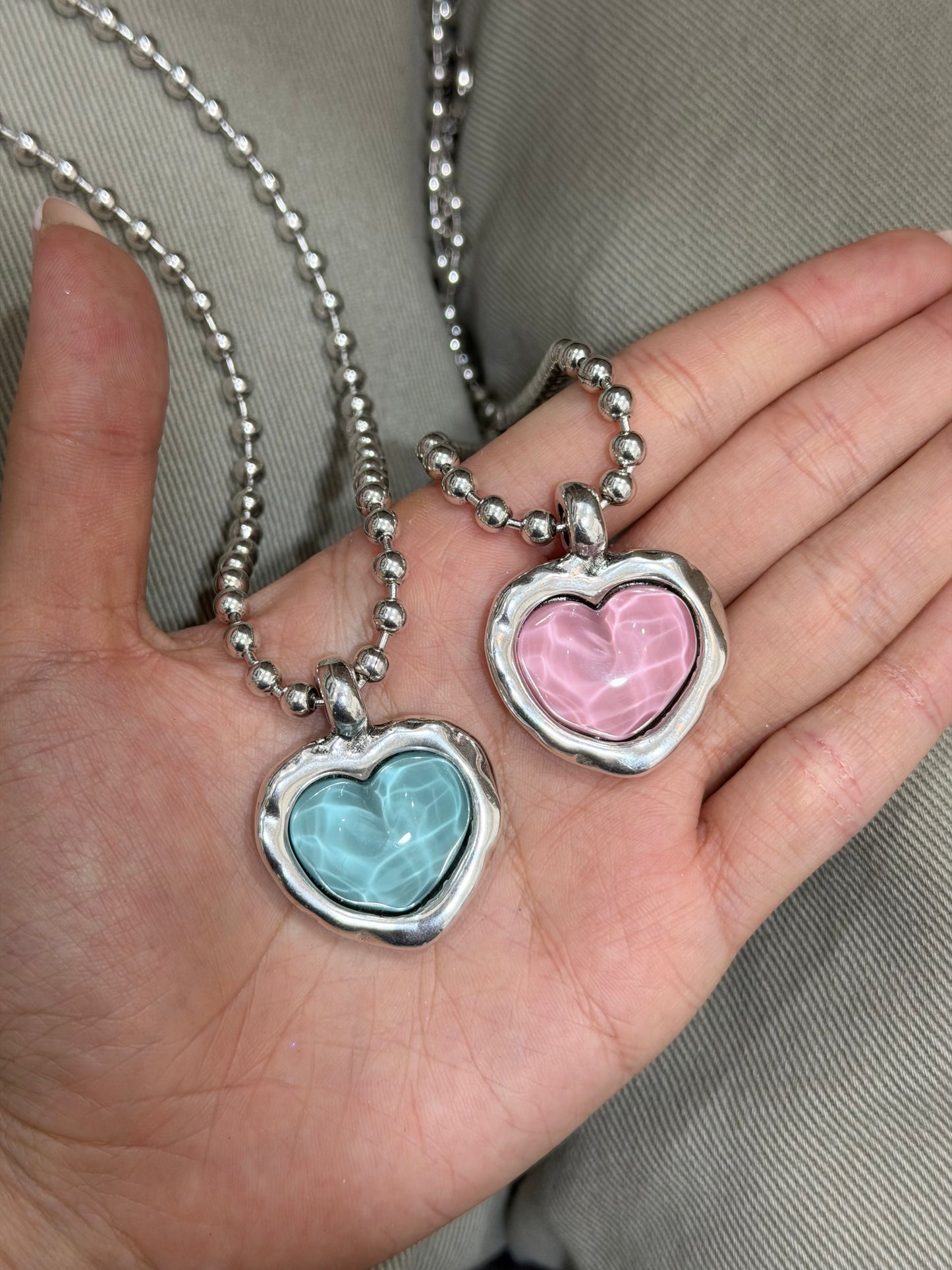 Otro Accesorio 西班牙手工飾物 - Galaxy Heart Necklace [NEW ITEM! 寶石頸鏈]