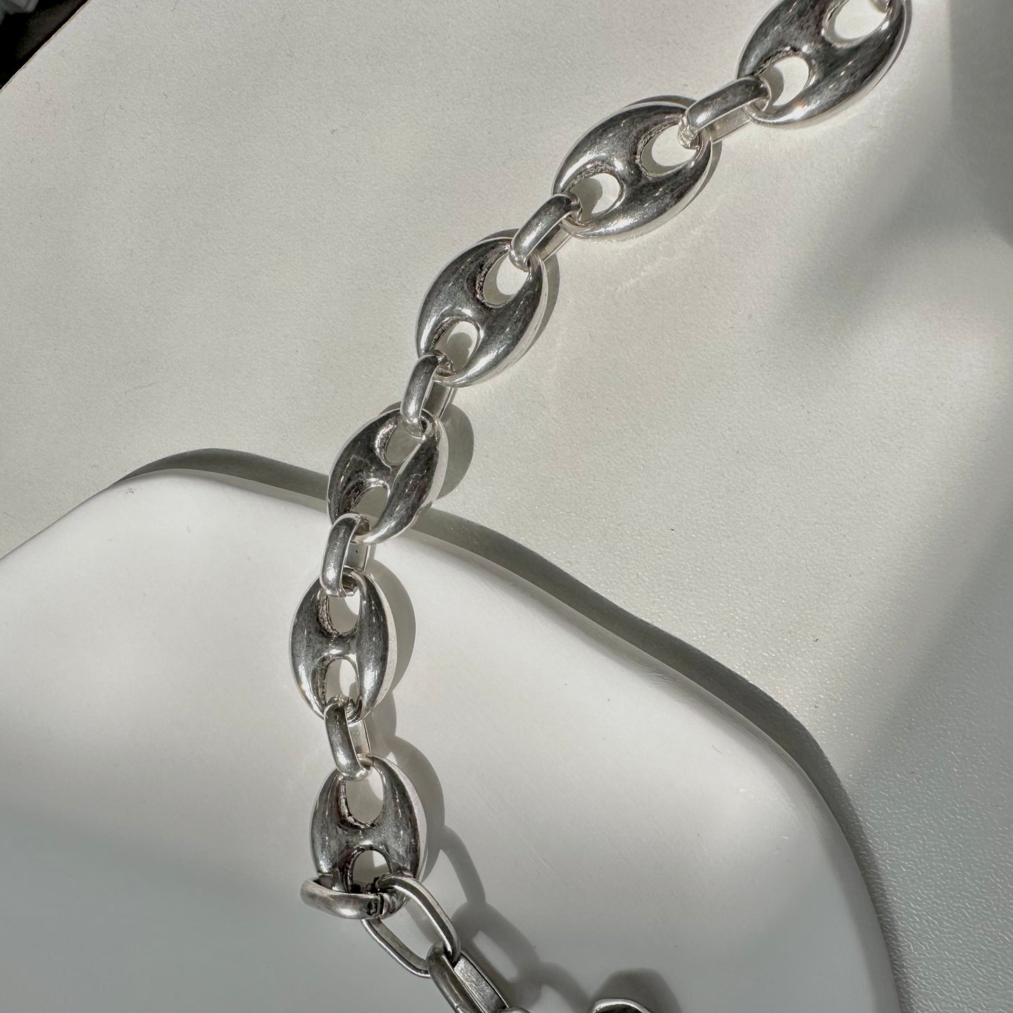 Otro Accesorio 西班牙手工飾物 - Anchor Chained Necklace 豬鼻扣扣頸鏈