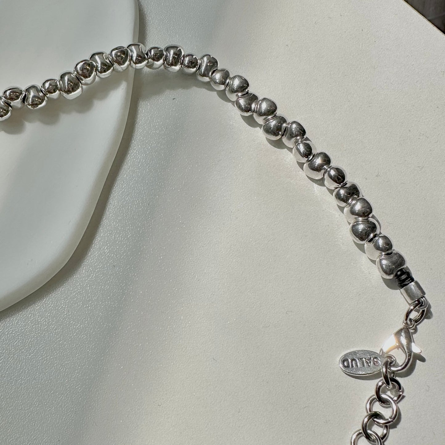 Otro Accesorio 西班牙手工飾物 - Pebble Heart Necklace 大心心粒粒頸鏈