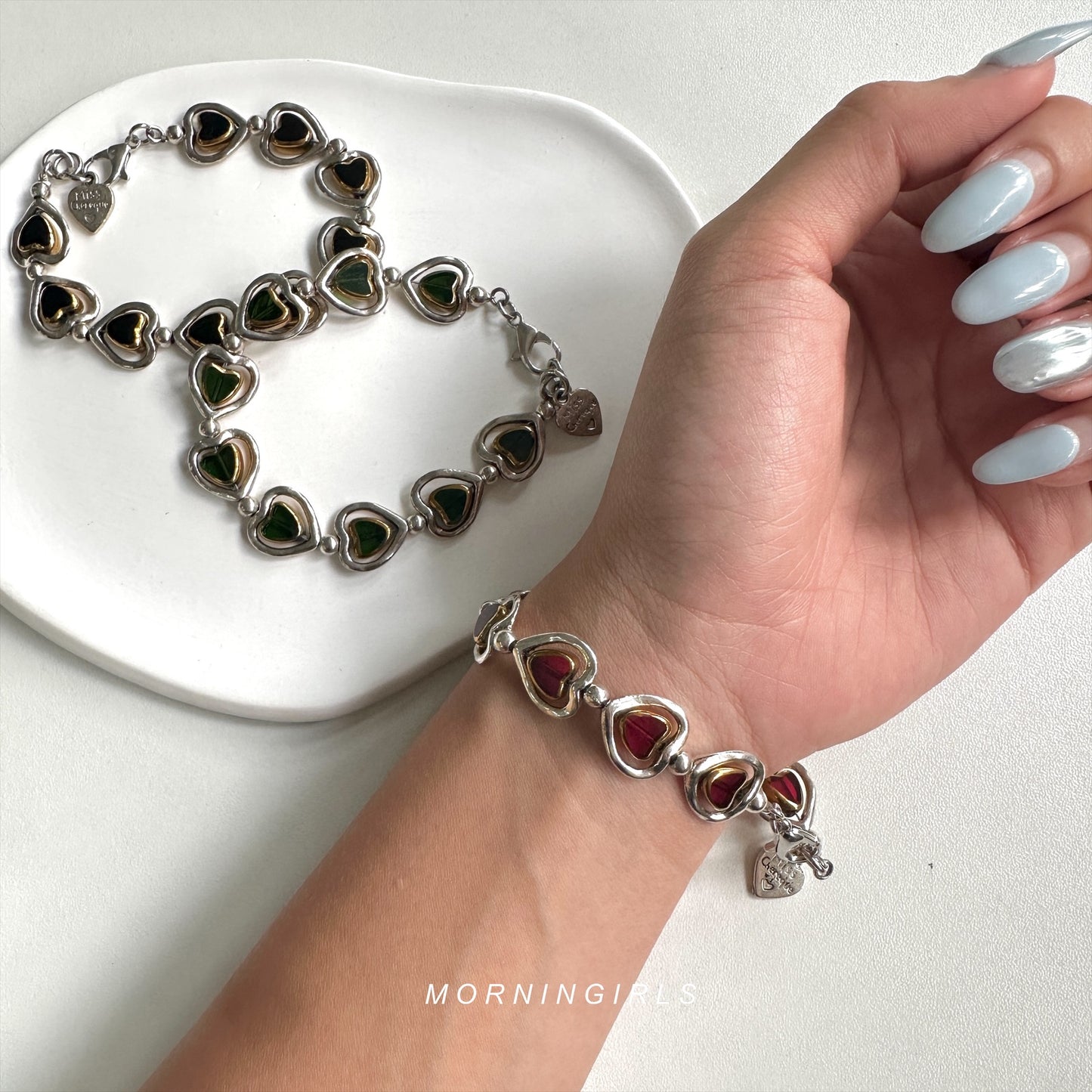 Otro Accesorio 西班牙手工飾物 - Heart Layered Bracelet