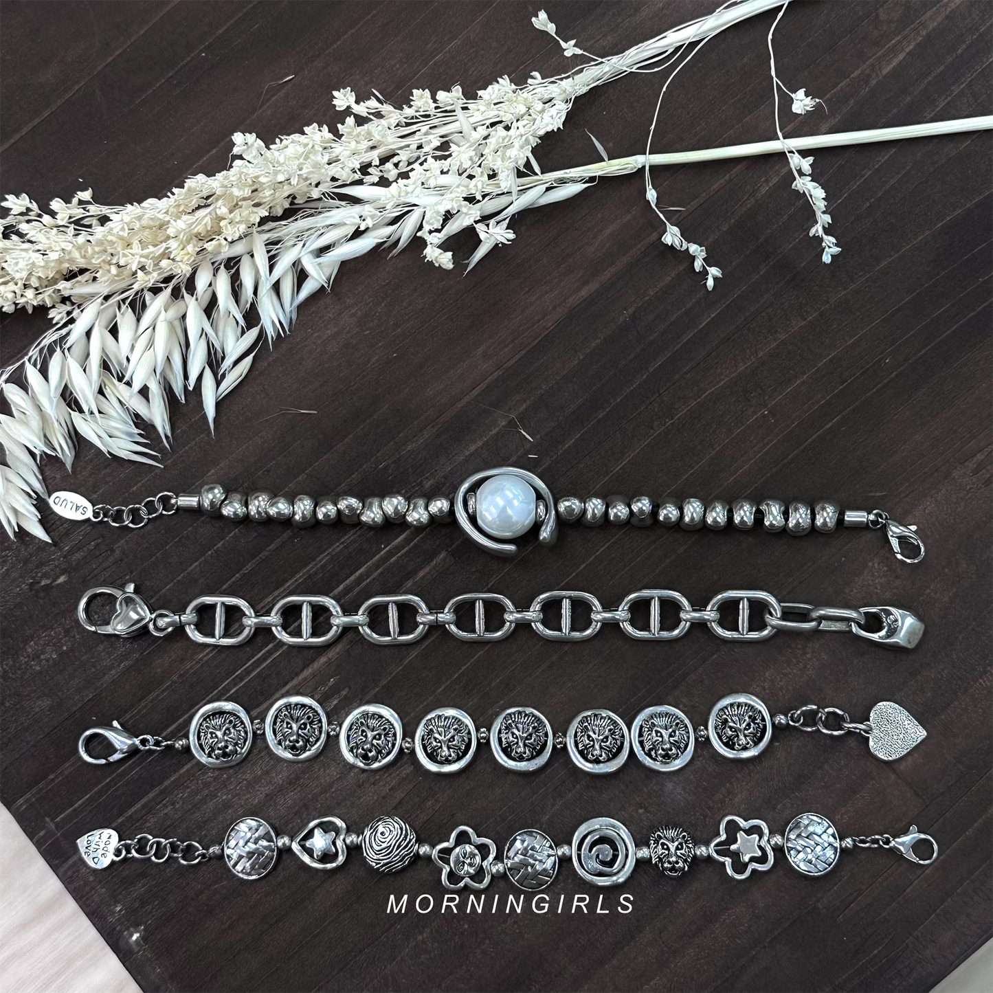 Otro Accesorio 西班牙手工飾物 - Lion Head Layered Bracelet