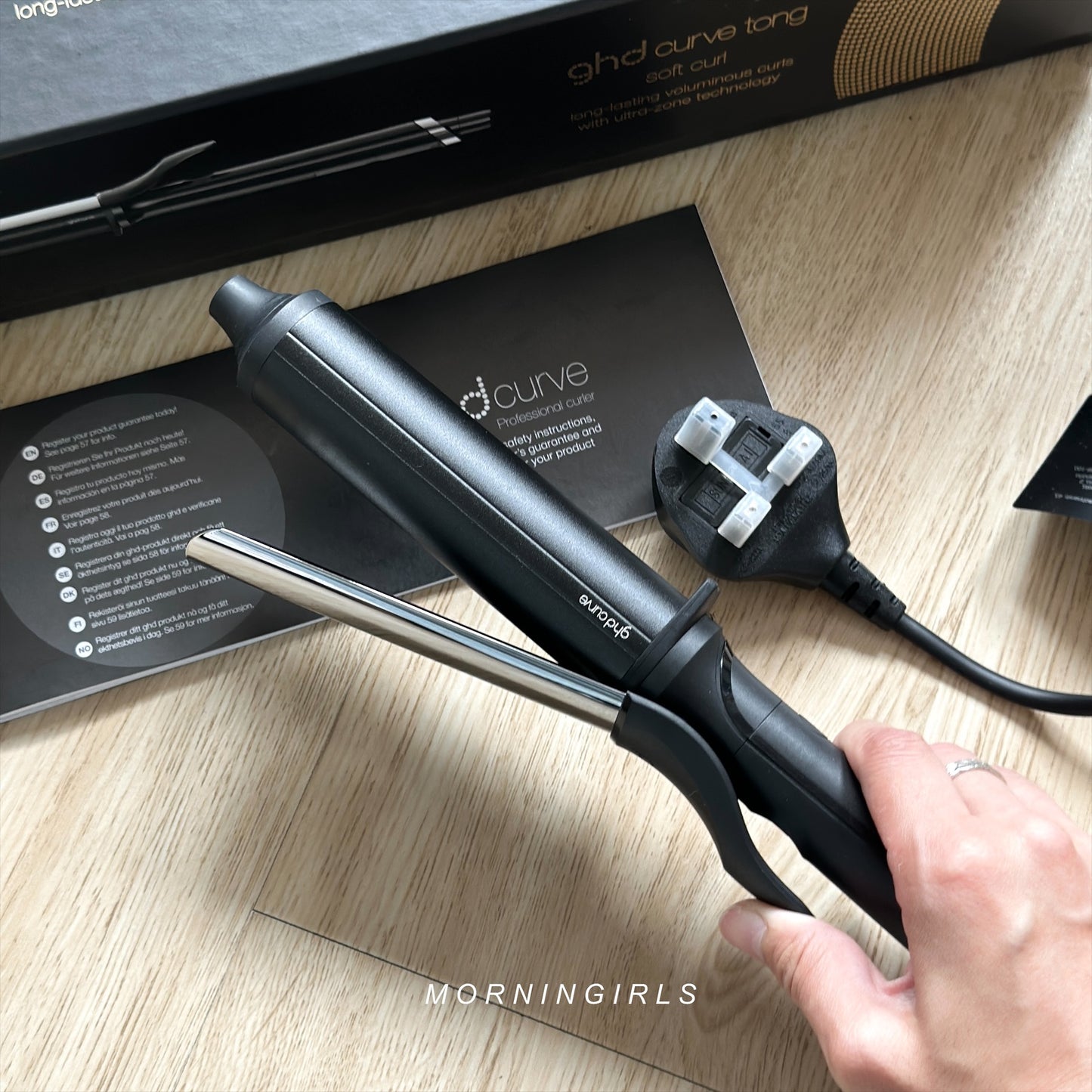 GHD Curve® Soft Curl Tong 32mm 最熱賣捲髮器［限量現貨大折扣中!］