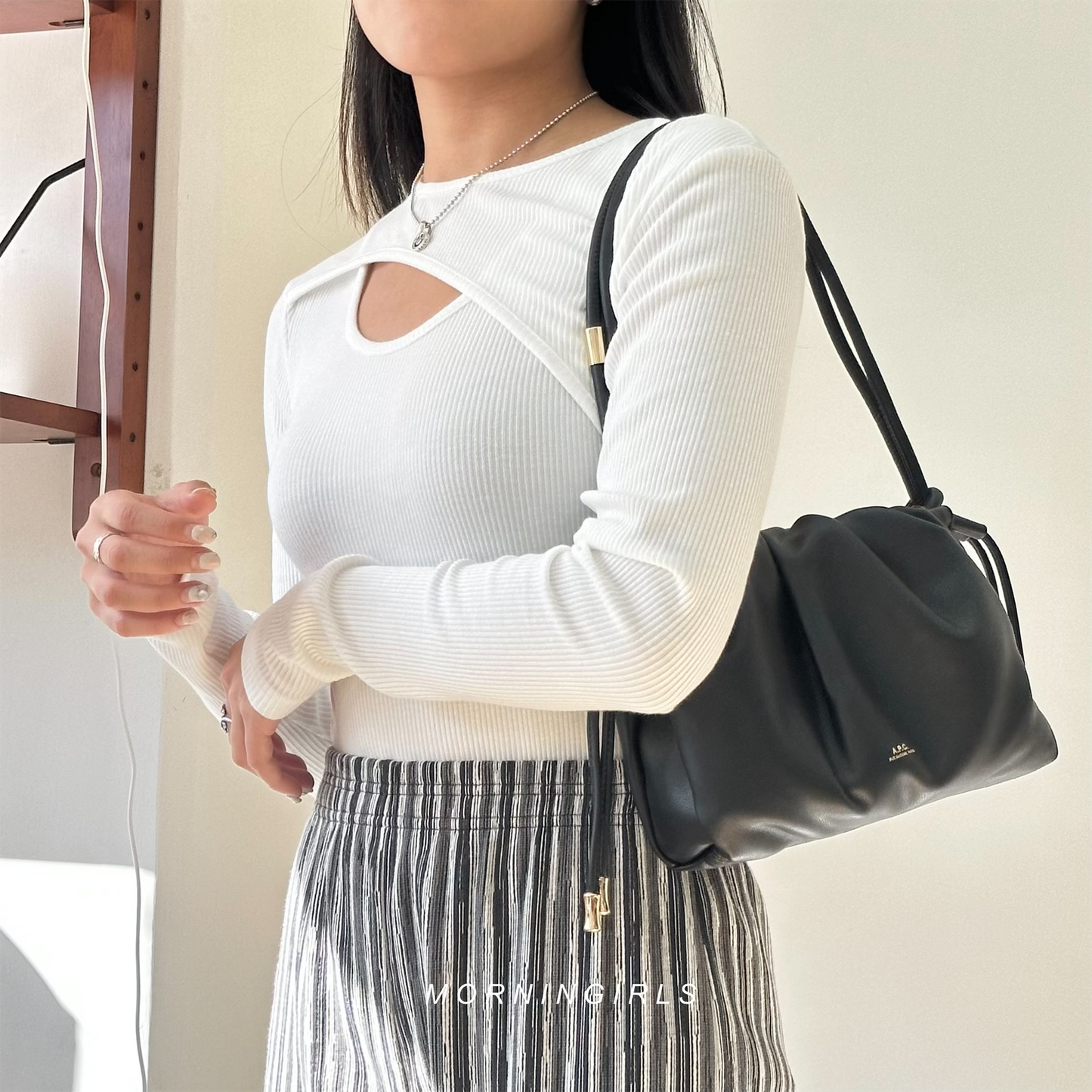 A.P.C. Ninon Shoulder Mini Bag [已停產 黑色最後一個現貨 完售下架!]