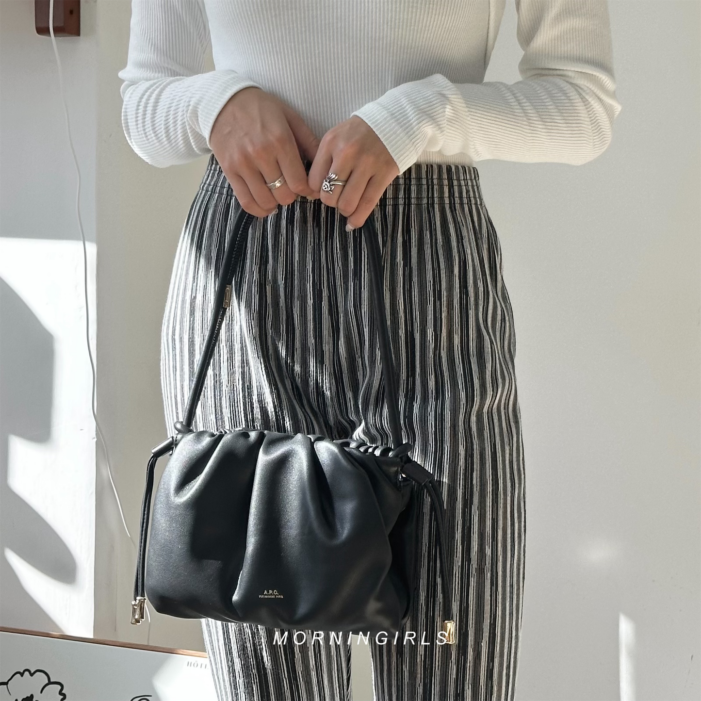 A.P.C. Ninon Shoulder Mini Bag [已停產 黑色最後一個現貨 完售下架!]