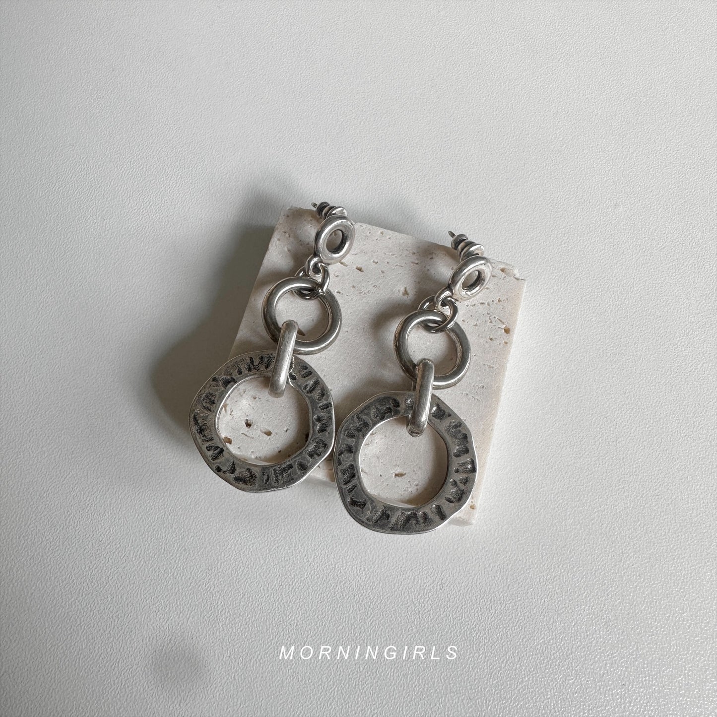 Otro Accesorio 西班牙手工飾物 - Double Ring Earrings