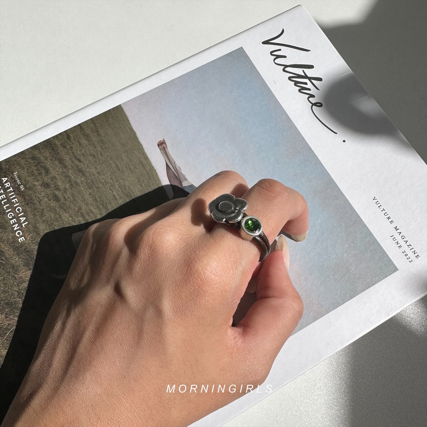 Otro Accesorio 西班牙手工飾物 - Flower Leather Ring