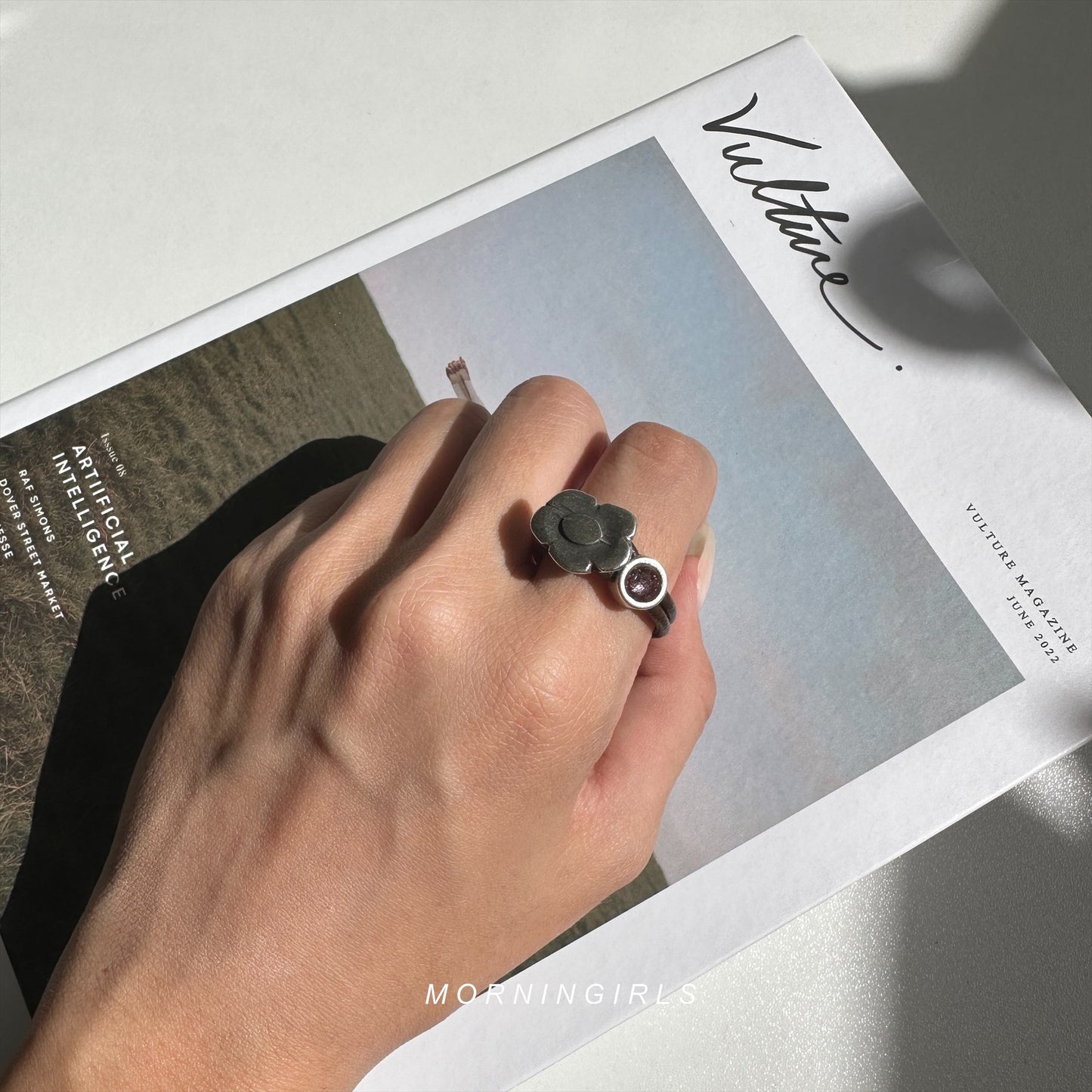 Otro Accesorio 西班牙手工飾物 - Flower Leather Ring