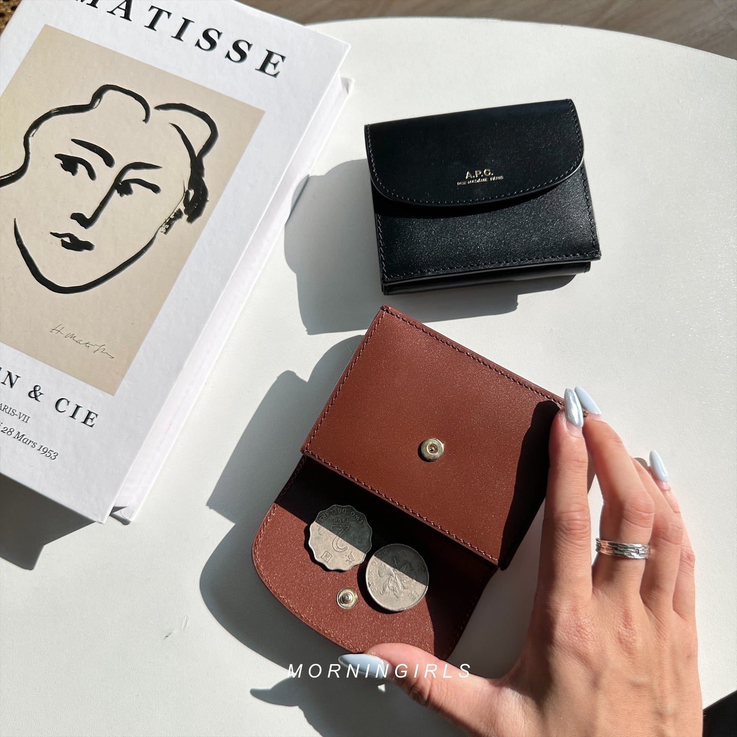 A.P.C. Small Foldover Wallet [HOT ITEM!]