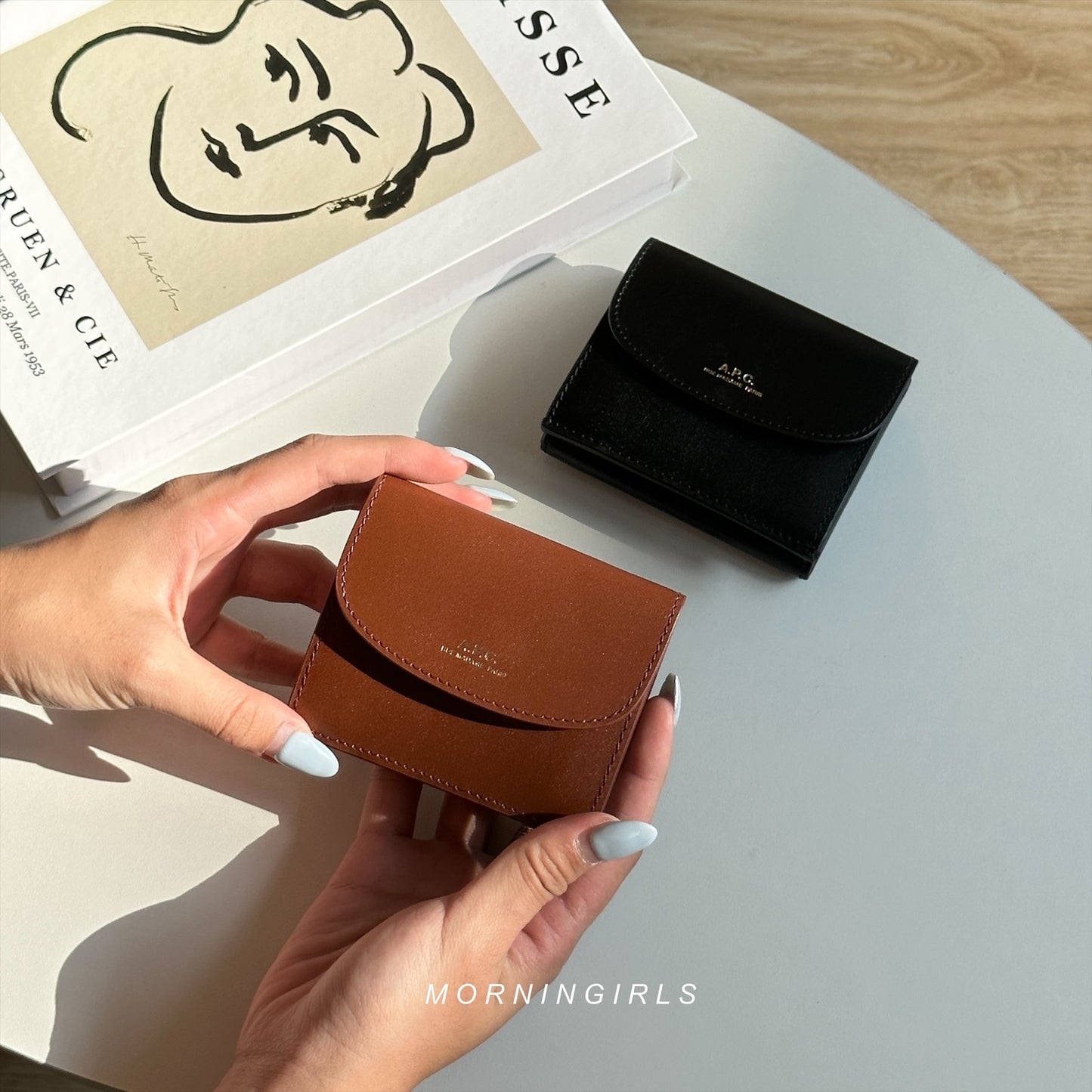 A.P.C. Small Foldover Wallet [HOT ITEM!]