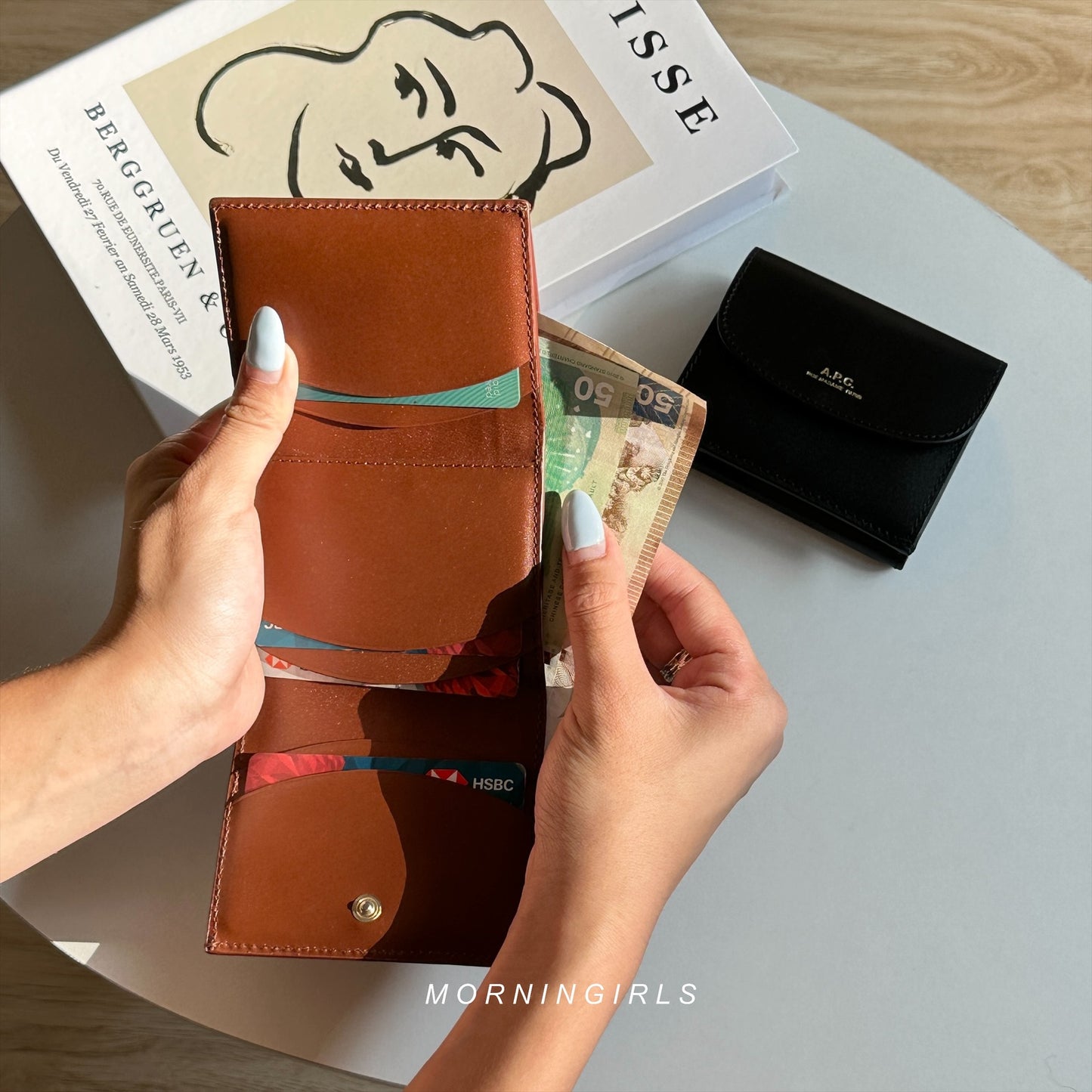 A.P.C. Small Foldover Wallet [HOT ITEM!]