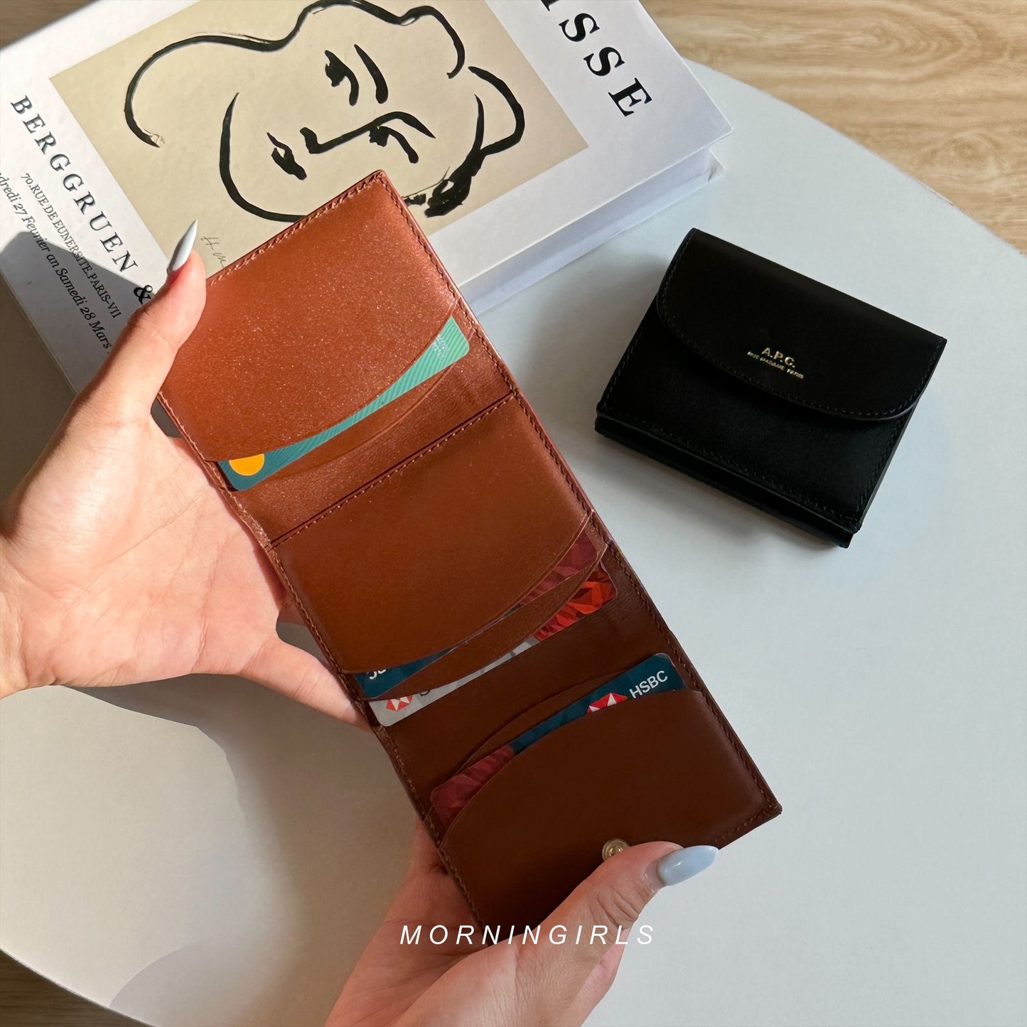 A.P.C. Small Foldover Wallet [HOT ITEM!]